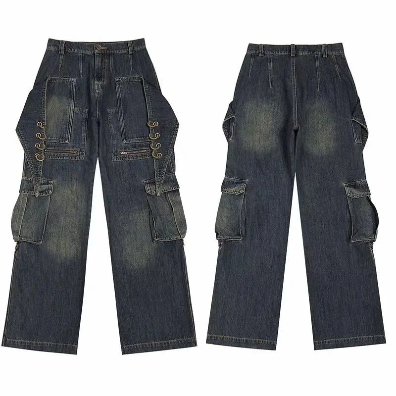 Designer × Japanese Brand Vintage Hip Hop Street Style Loose Casual Pants Size US 31 - 4 Thumbnail