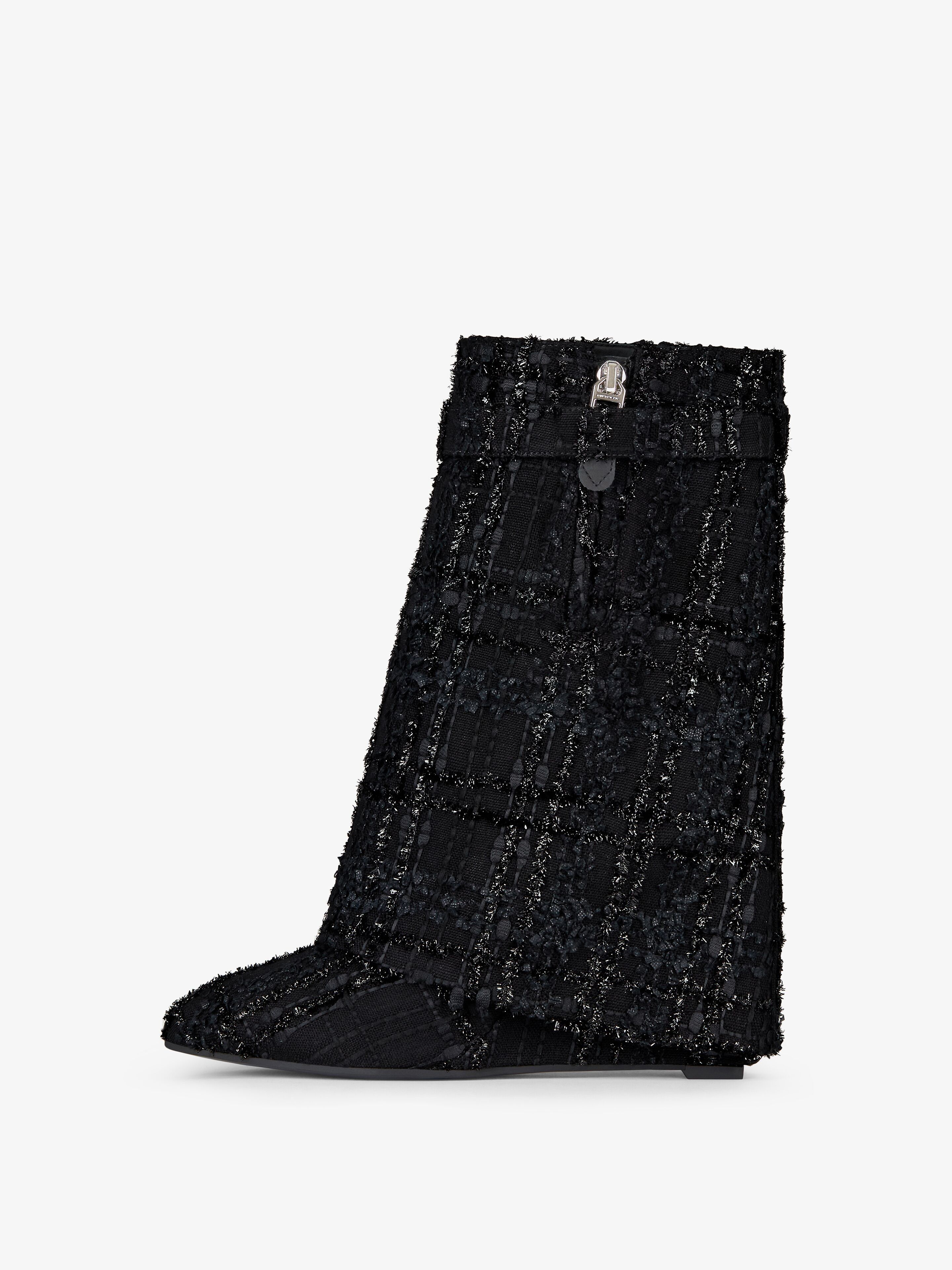 Givenchy o1srvl11e0525 Shark Lock Ankle Boots in Black Size US 12 / IT 42 - 5 Thumbnail