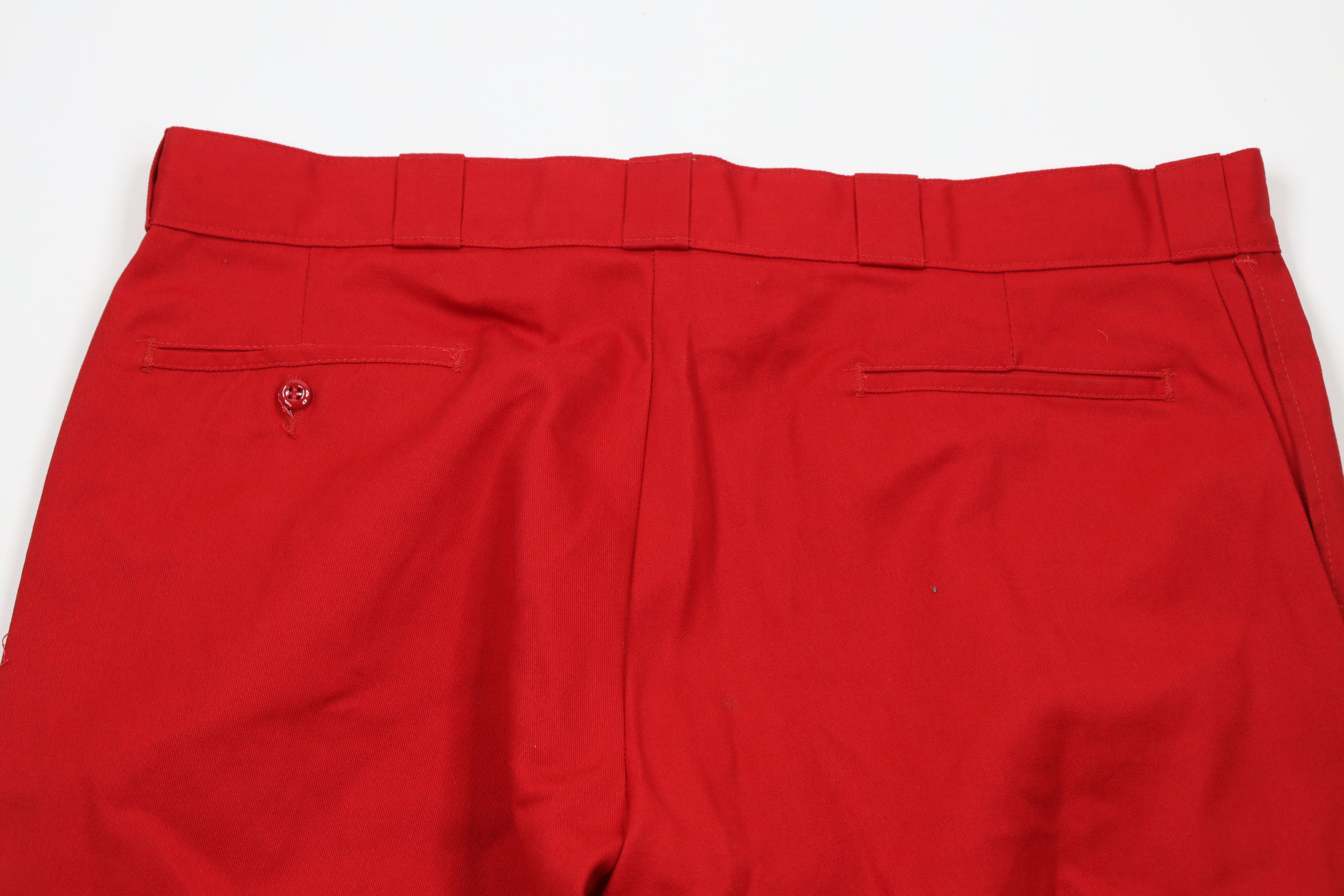 Dickies × Vintage Vintage Dickies Fit Double Knee Wide Leg Work Pants Red Size US 40 / EU 56 - 11 Thumbnail