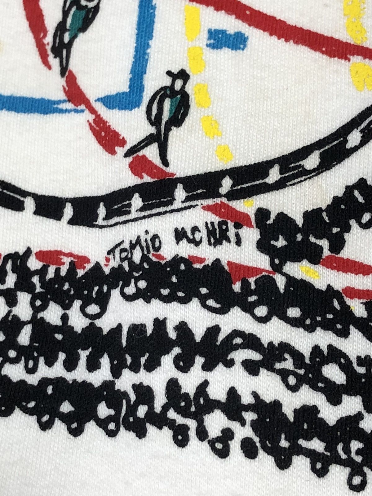 Issey Miyake LIMITED🔥VINTAGE 80’S MIYAKE X TOMIO MOHRI COURT RUNWAY ART Size US M / EU 48-50 / 2 - 7 Thumbnail