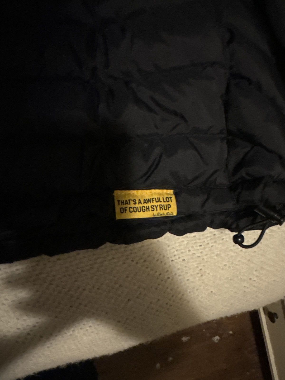 Designer Thats A Awful Lotta Cough Syrup puffer Size US M / EU 48-50 / 2 - 2 Thumbnail