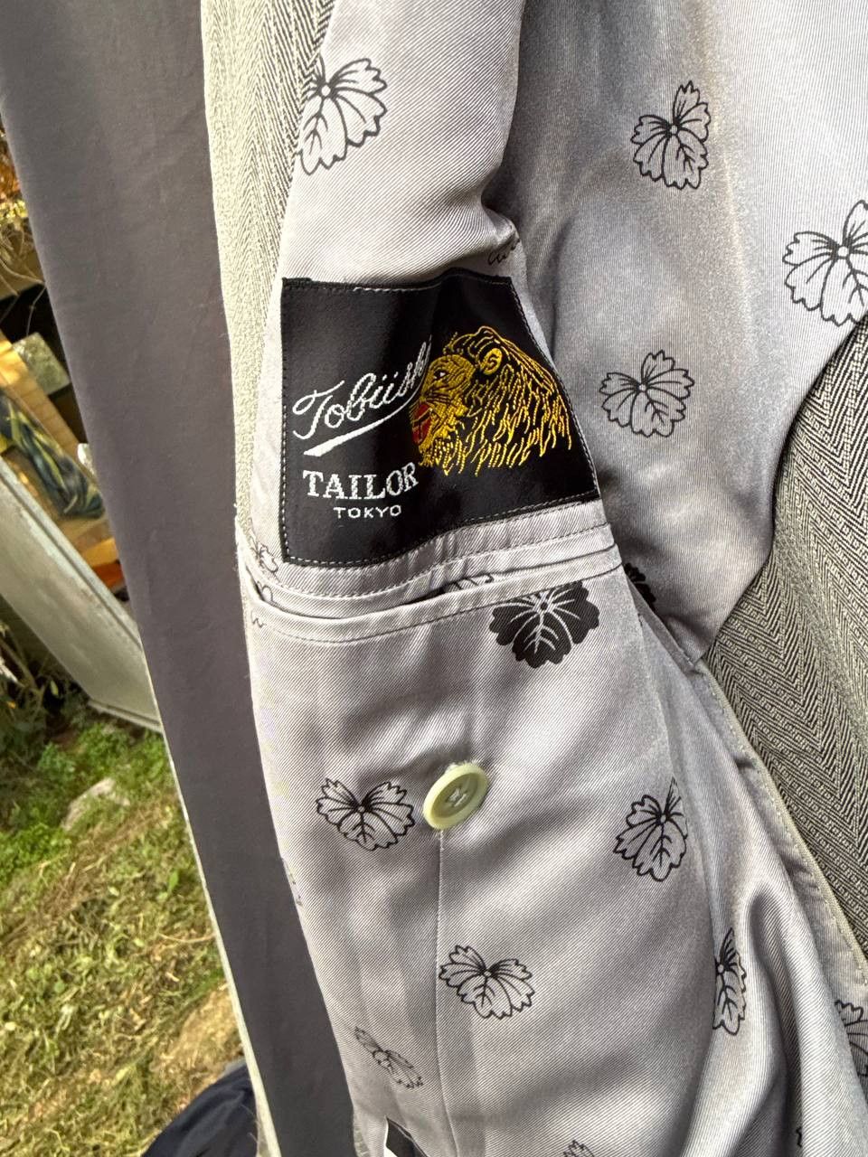 Other Tobiishi Tailor Tokyo Dormeuil 3 Piece Suit Size 42R - 10 Thumbnail
