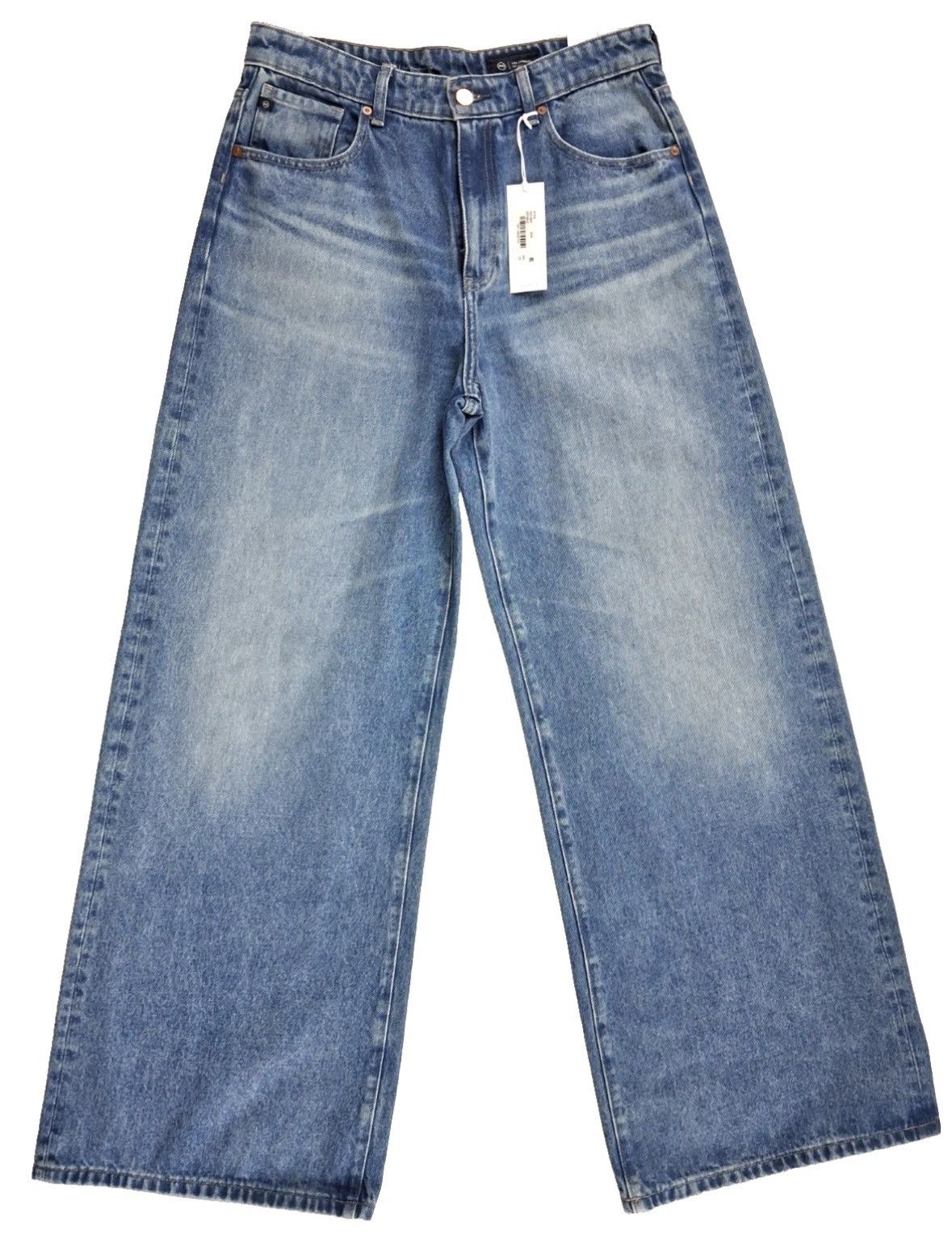 AG Adriano Goldschmied AG Adriano Goldschmied Size 31 Ultra Wide Leg Republic Deven Size 31" - 4 Thumbnail