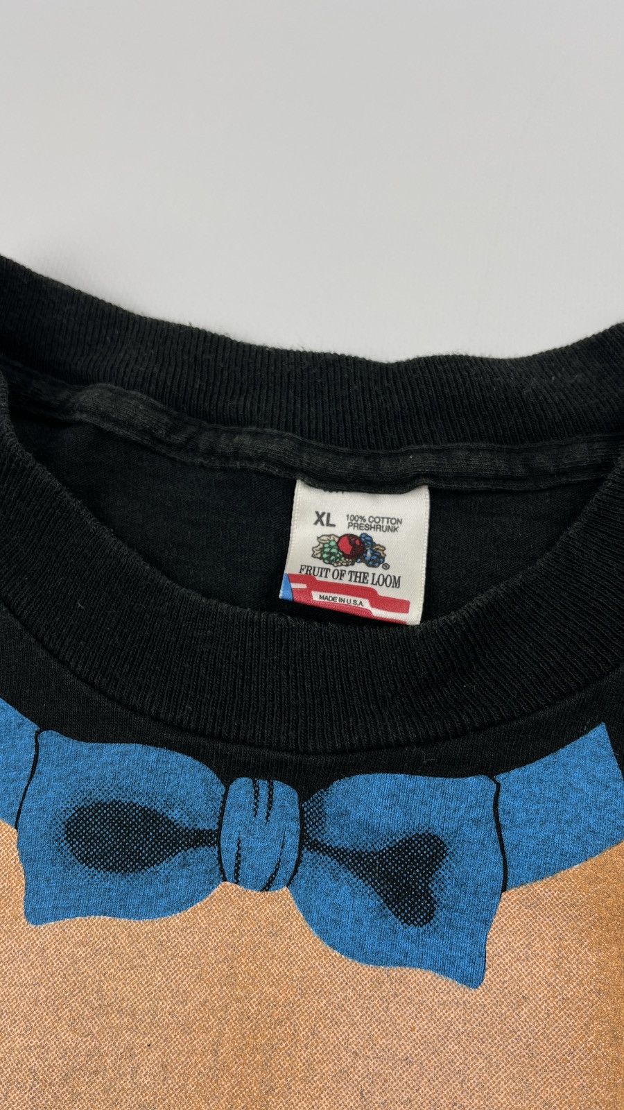 Fruit Of The Loom × Vintage Vtg 80s Tits Tux Tuxedo Single Stitched Made In USA Size US XL / EU 56 / 4 - 5 Thumbnail