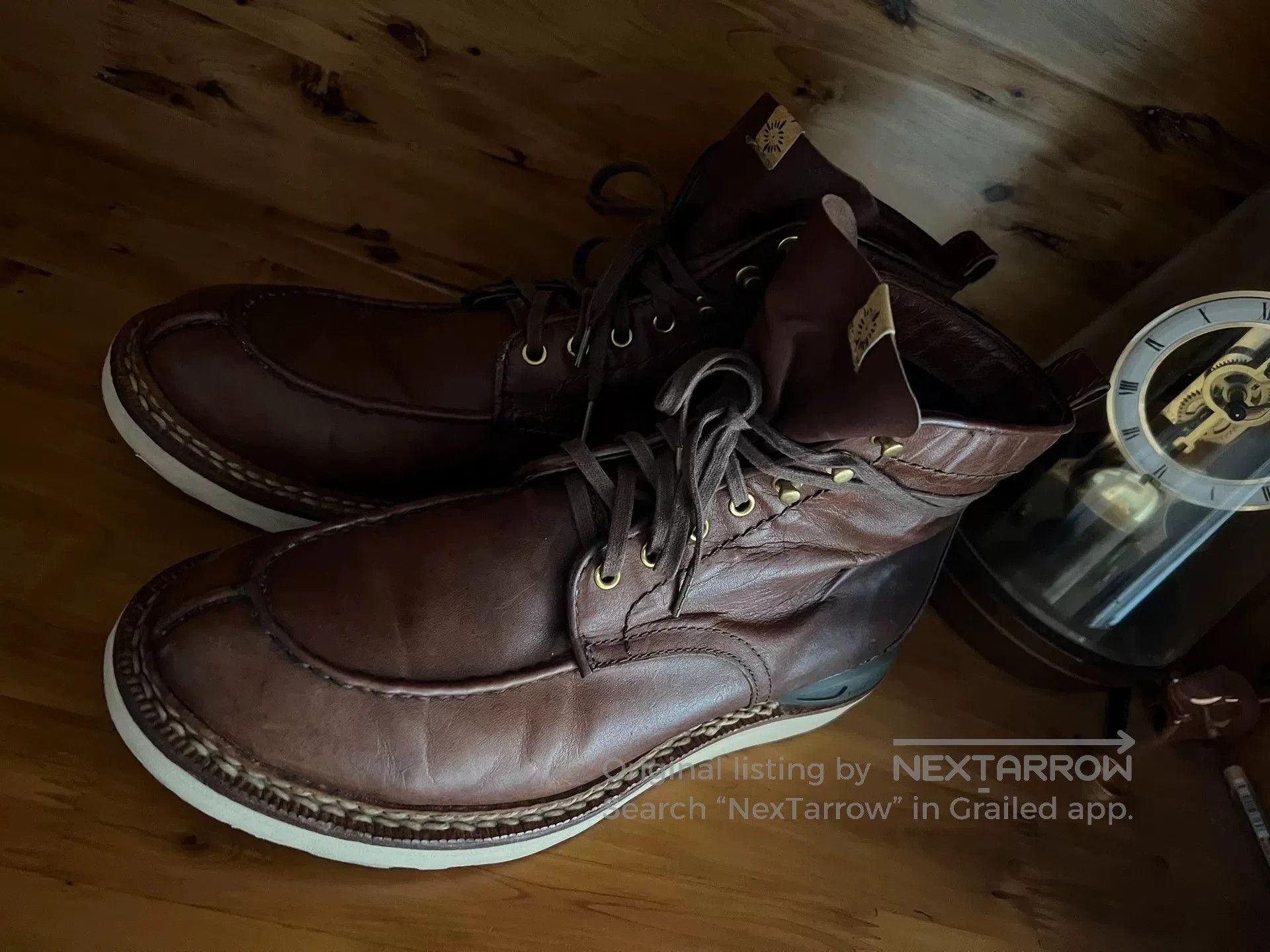 Visvim visvim armiger kngr folk kangaroo leather boots. Size US 9 / EU 42 - 1 Thumbnail