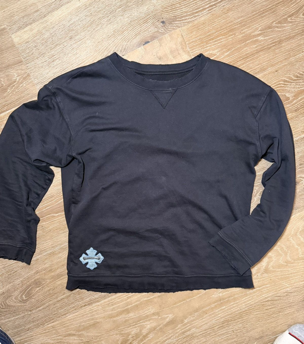 Chrome Hearts Chrome Hearts Turquoise Patch Crewneck Size US M / EU 48-50 / 2 - 1 Thumbnail