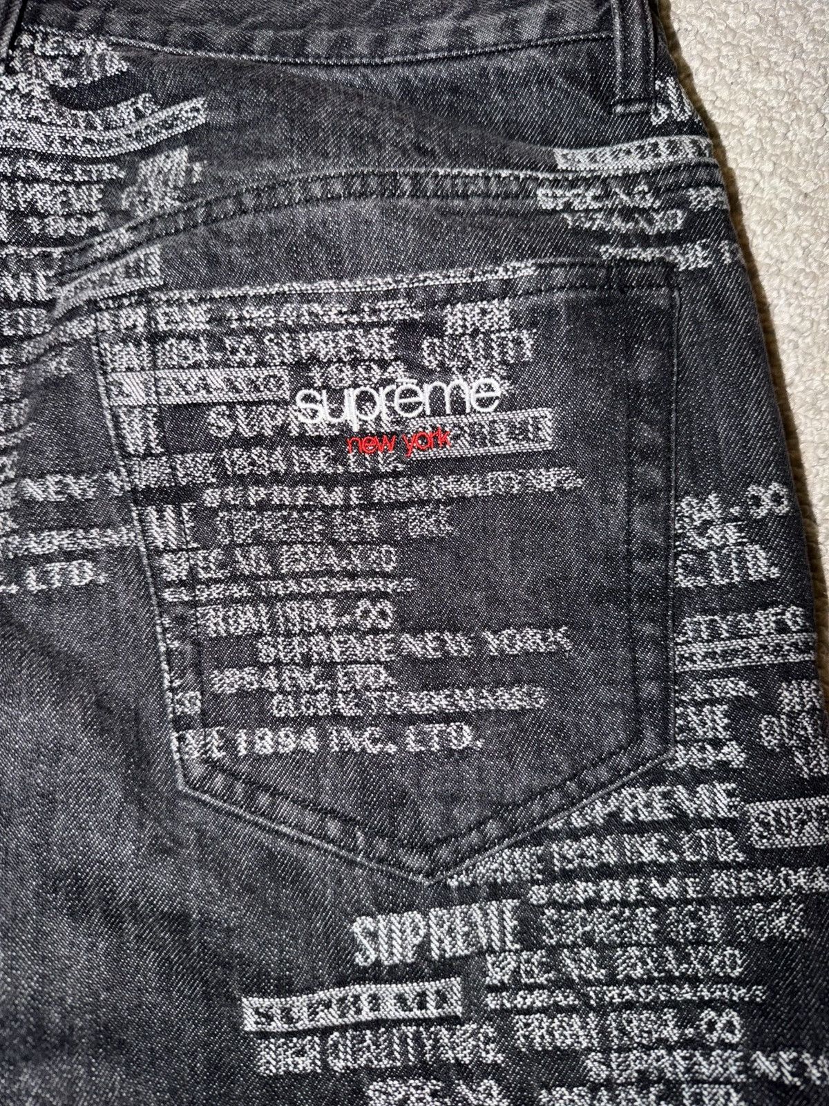 Supreme Supreme Jeans Size US 30 / EU 46 - 4 Thumbnail