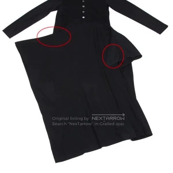 Comme des Garcons Comme Des Garcons Medium size Black vintage design sense dr Size M / US 6-8 / IT 42-44 - 7 Thumbnail