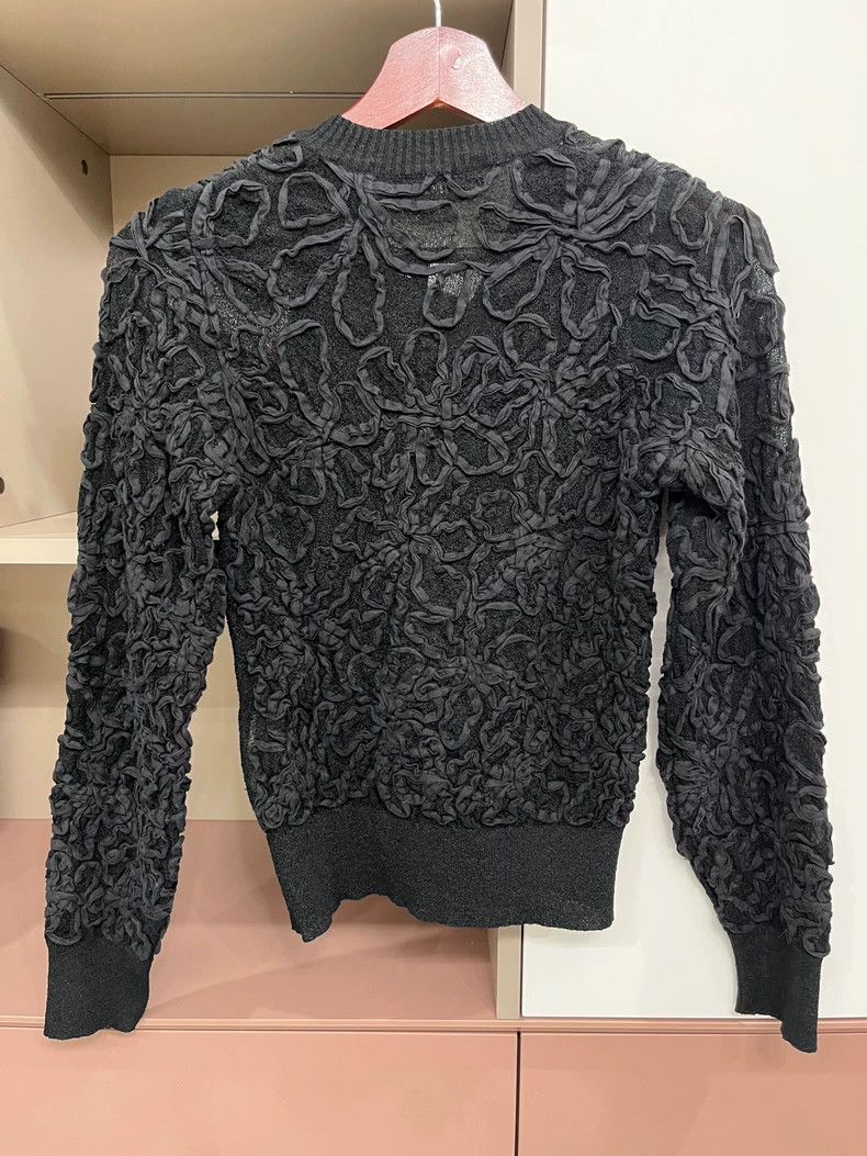 Other Comme Des Garcons Three-dimensional flower cardigan Size XS / US 0-2 / IT 36-38 - 2 Thumbnail