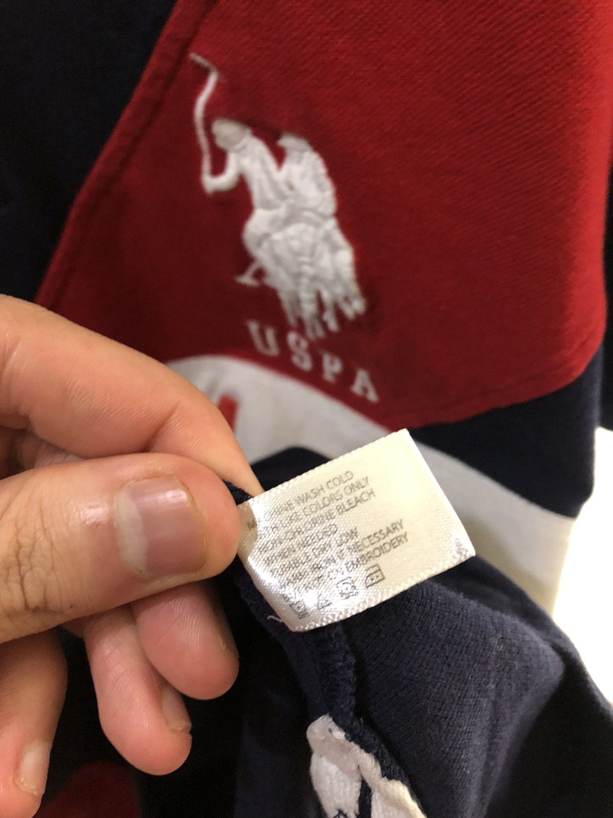 Polo Ralph Lauren VINTAGE U.S. POLO ASSN USA FLAG DESIGNER CASUAL RETRO Y2K 90 Size US M / EU 48-50 / 2 - 5 Thumbnail