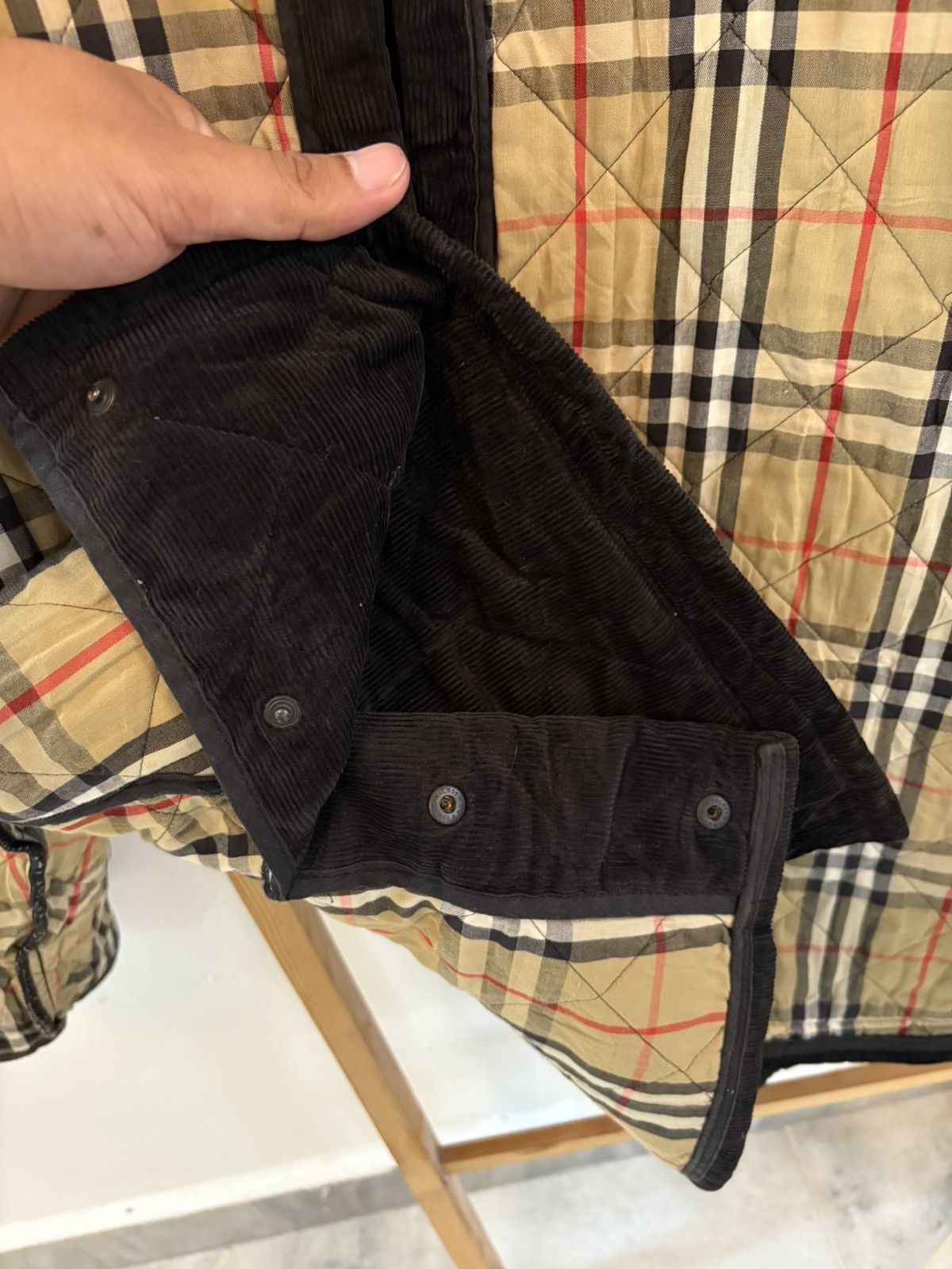 Burberry BURBERRY London Corduroy Jacket Novacheck Size US XL / EU 56 / 4 - 14 Thumbnail