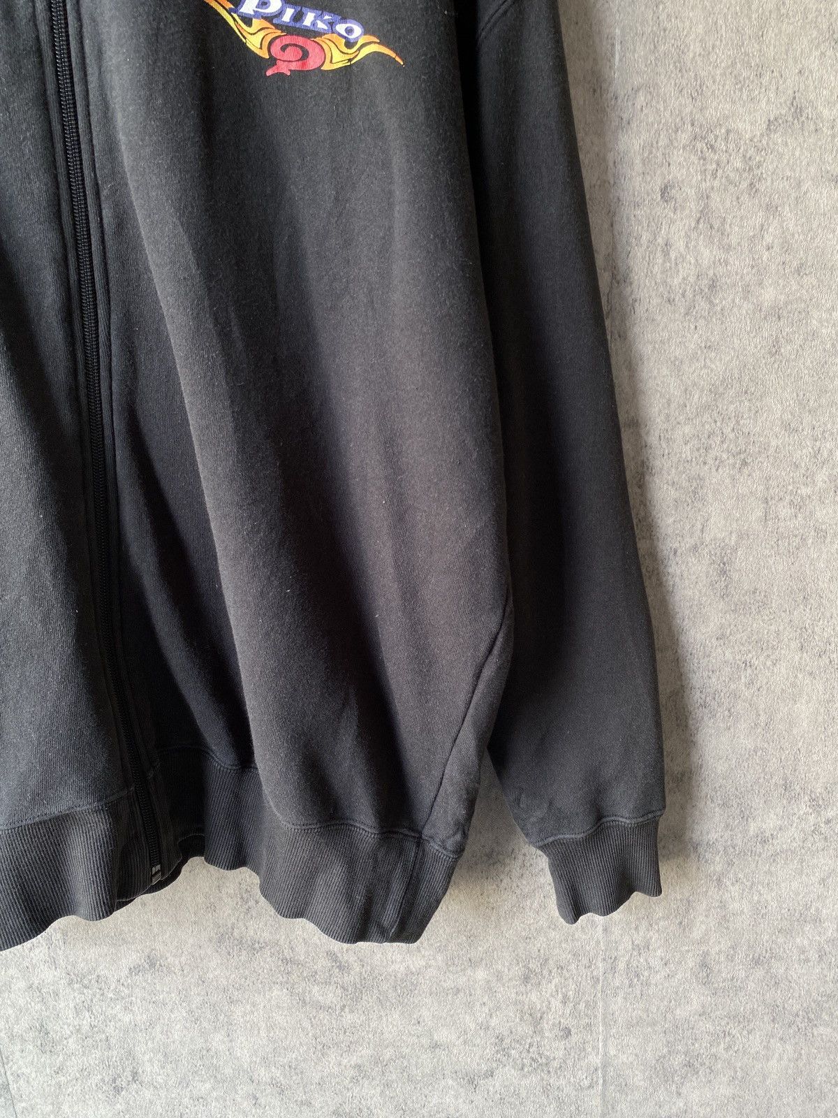 Santa Cruz Skateboards Vintage Piko Surf Skateboard Black Faded Hoodie Size US L / EU 52-54 / 3 - 6 Thumbnail