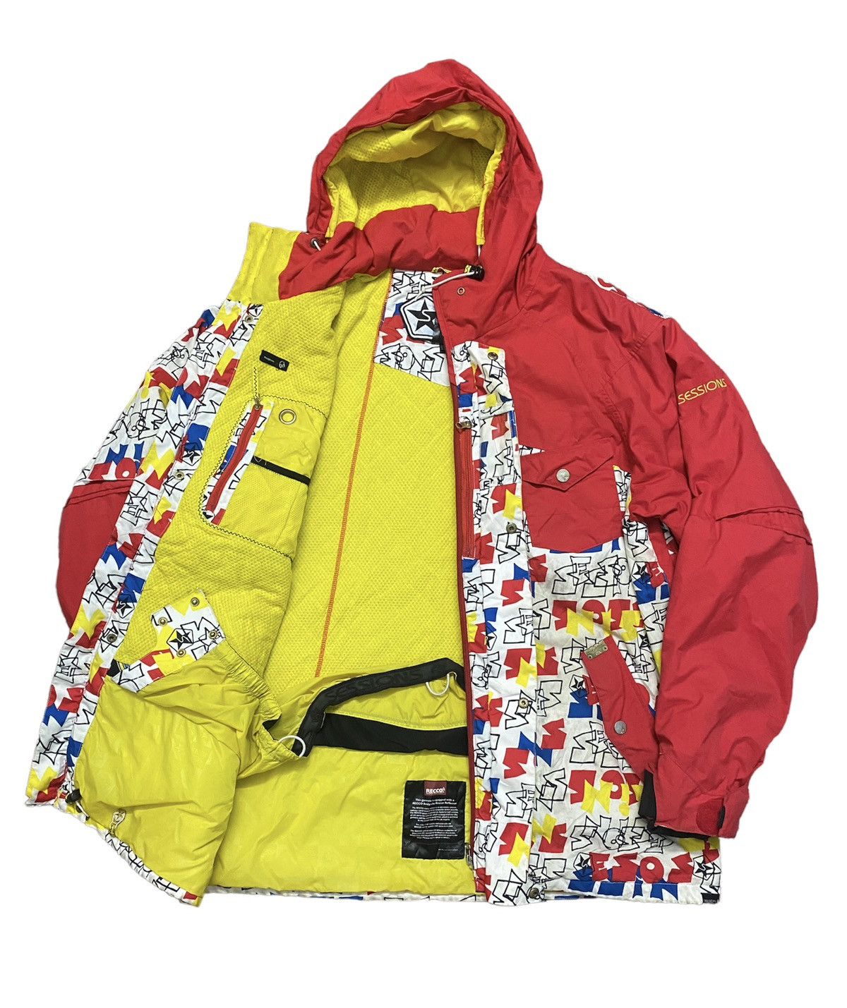 Sessions Ski Jacket Vintage Sessions Supreme Insulated System Size US XL / EU 56 / 4 - 2 Thumbnail