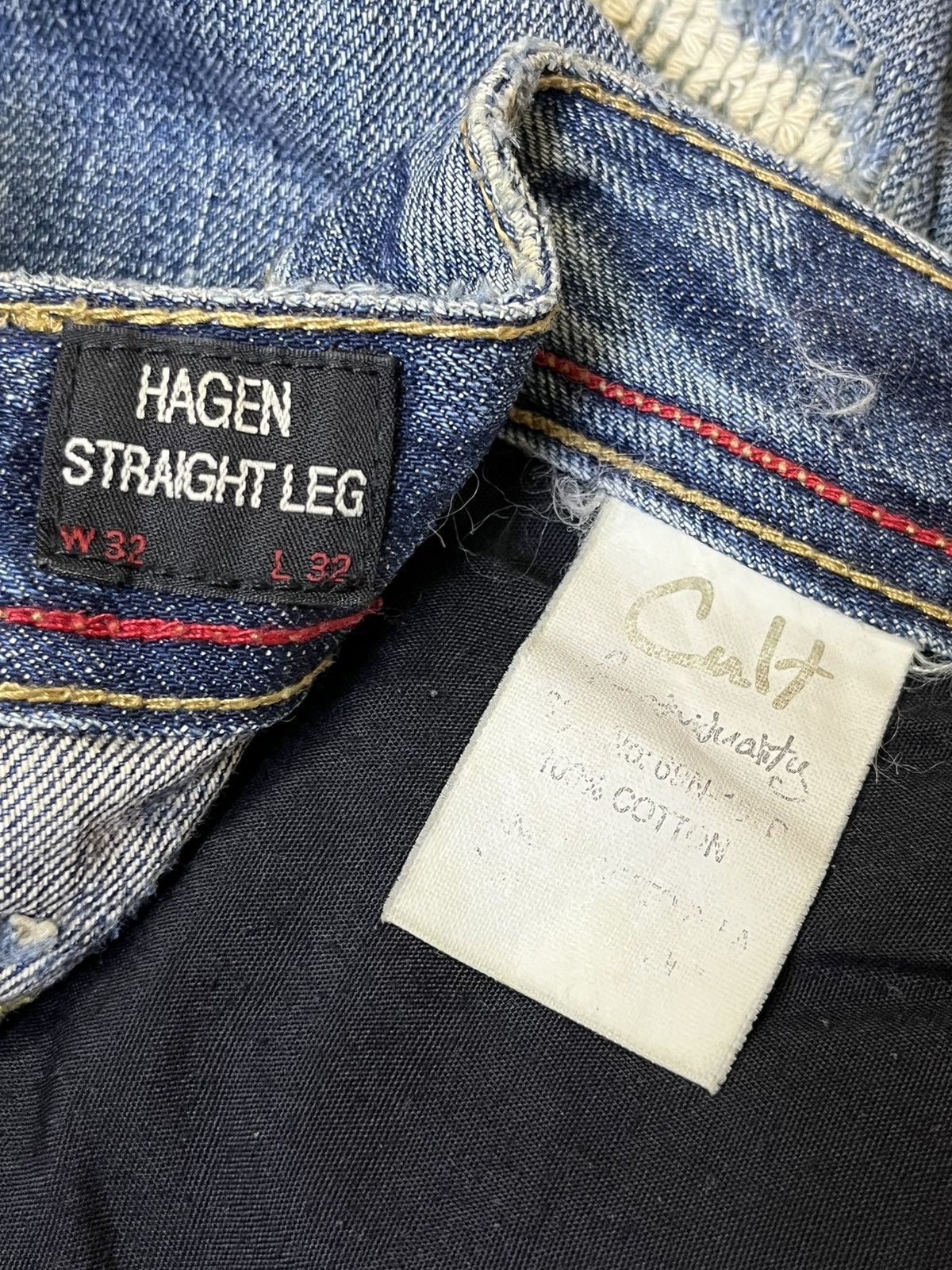 Cult Of Individuality SICK JAPANESE CULT OF INDIVIDUALITY SELVEDGE DISTRESS DENIM Size US 34 / EU 50 - 22 Thumbnail