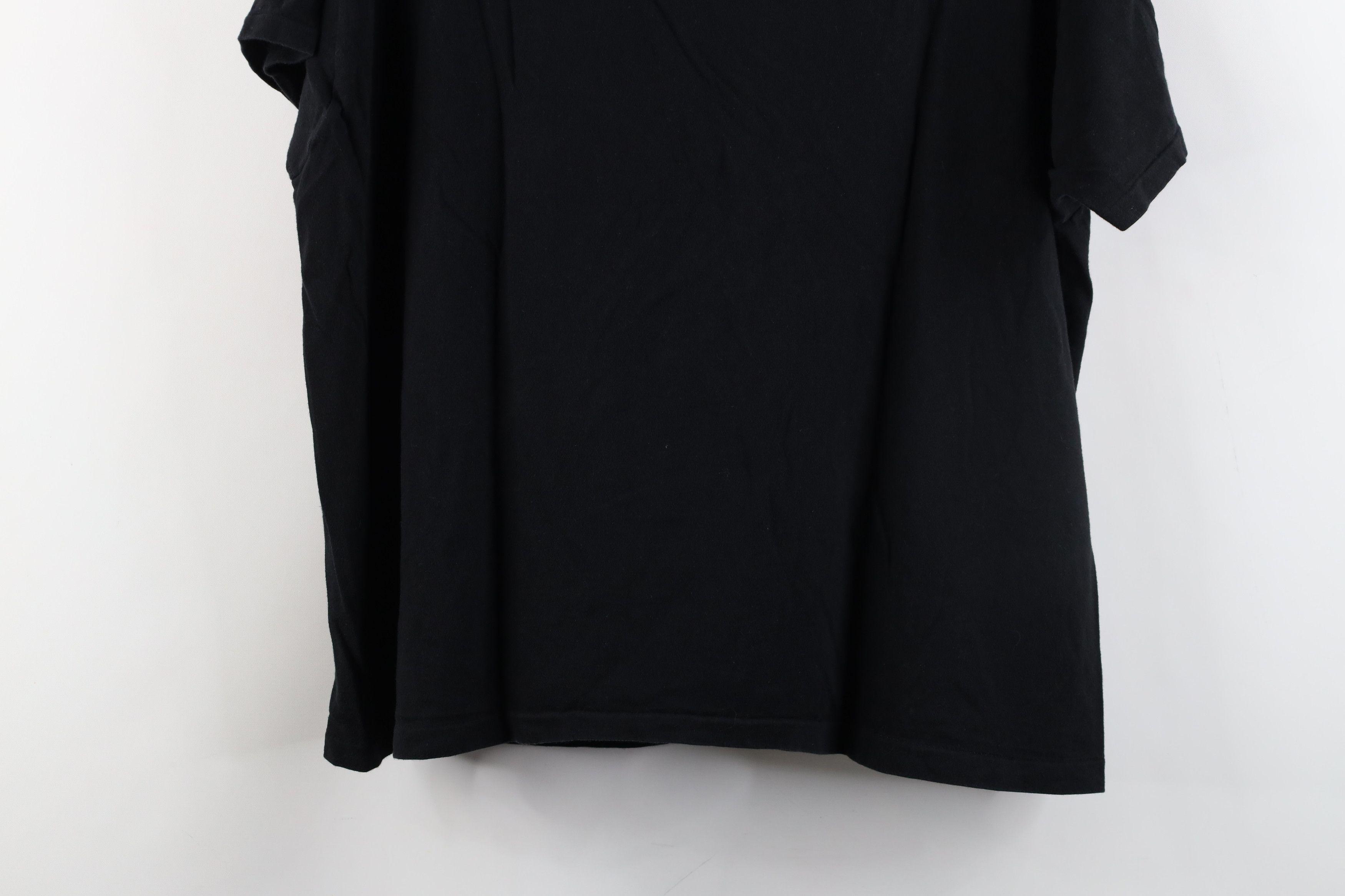 Vintage Vintage 90s Streetwear Fit Short Sleeve T-Shirt Black Cotton Size US XL / EU 56 / 4 - 10 Thumbnail