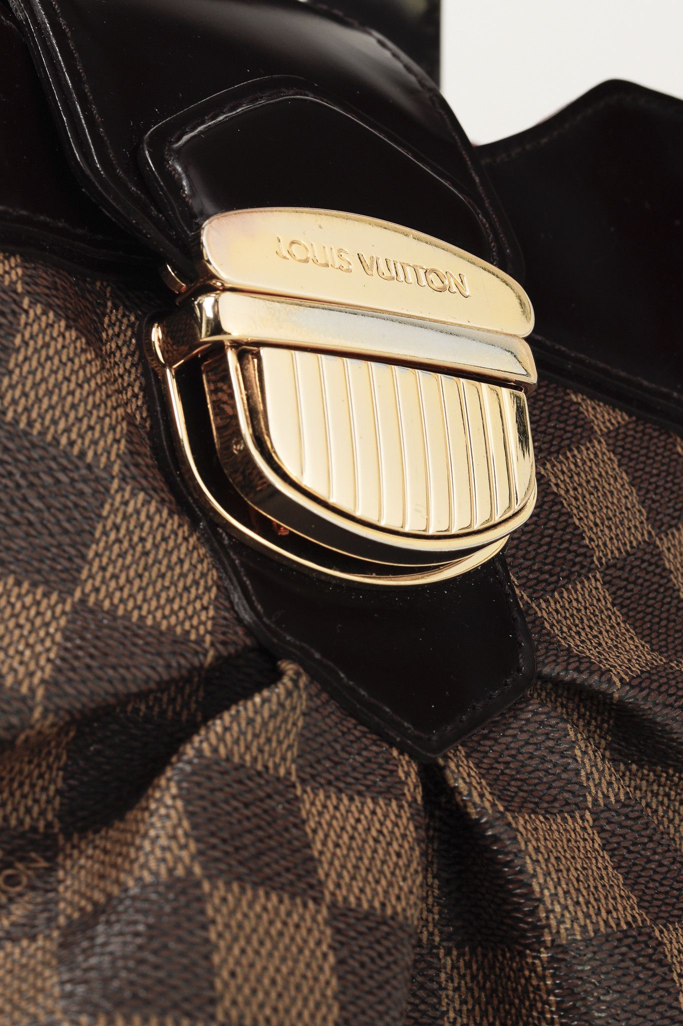 Louis Vuitton Louis Vuitton Damier Ebene Sistina PM Double Handle Bag Size ONE SIZE - 10 Thumbnail