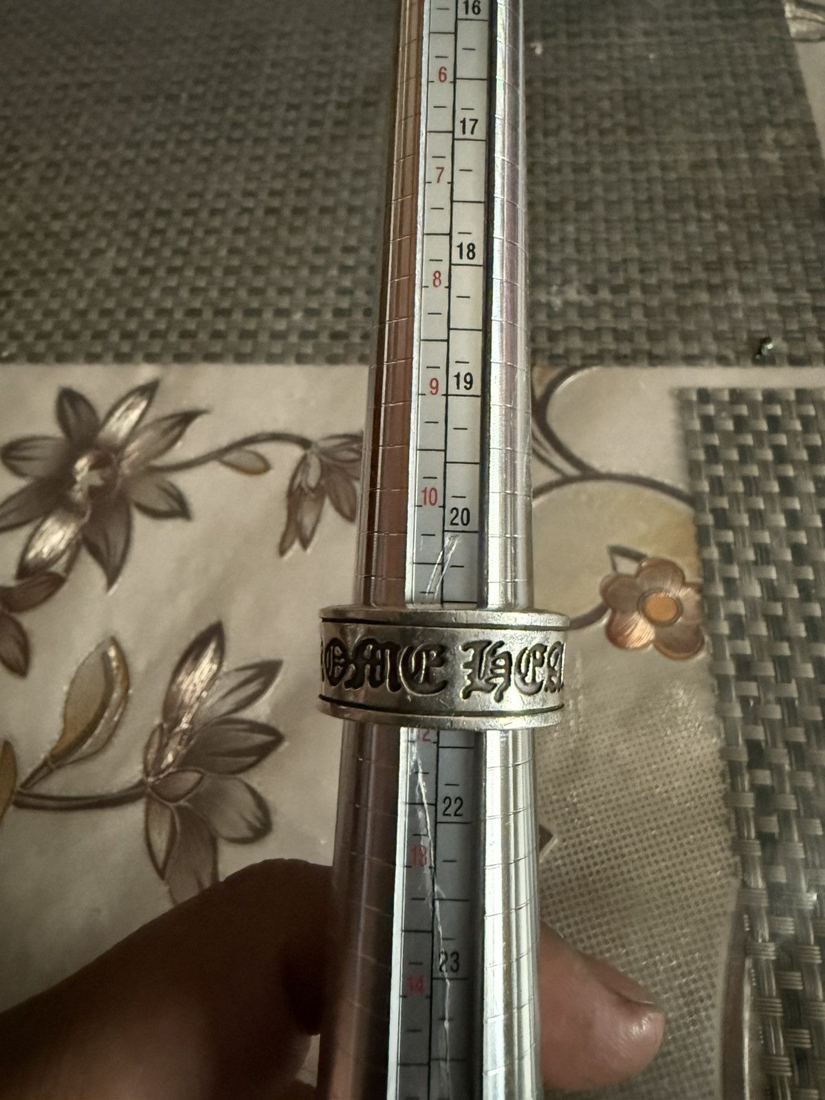 Chrome Hearts Chrome Hearts Size 12 Scroll .925 Sterling Silver Ring 2005 Size ONE SIZE - 12 Thumbnail