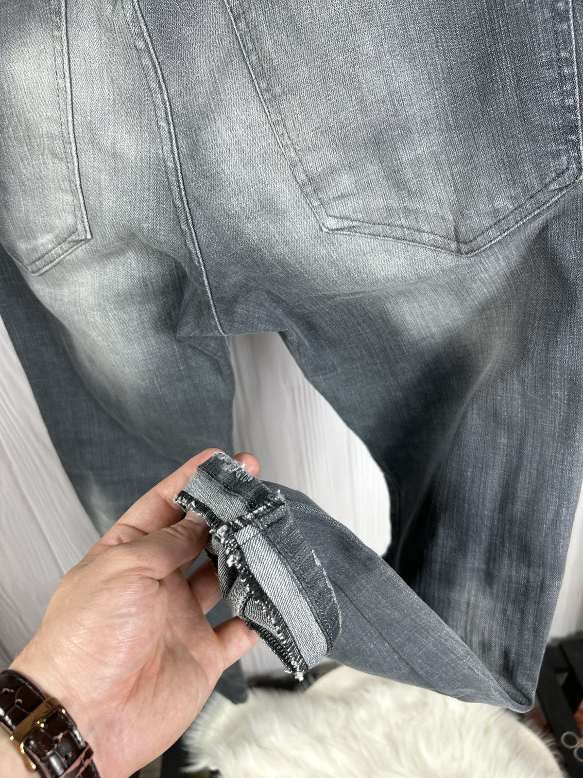 Dsquared2 Dsquared2 Slim Jean Stretch Pants Size 48 Italy S71LB0589 Size US 32 / EU 48 - 11 Thumbnail