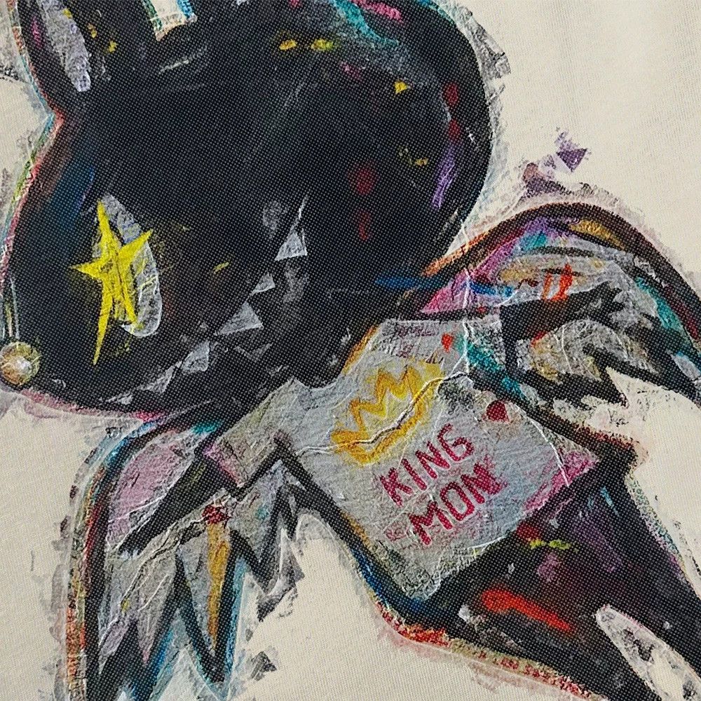 Vintage Men's hip-hop graffiti cartoon devil long-sleeved T-shirt Size US M / EU 48-50 / 2 - 3 Thumbnail