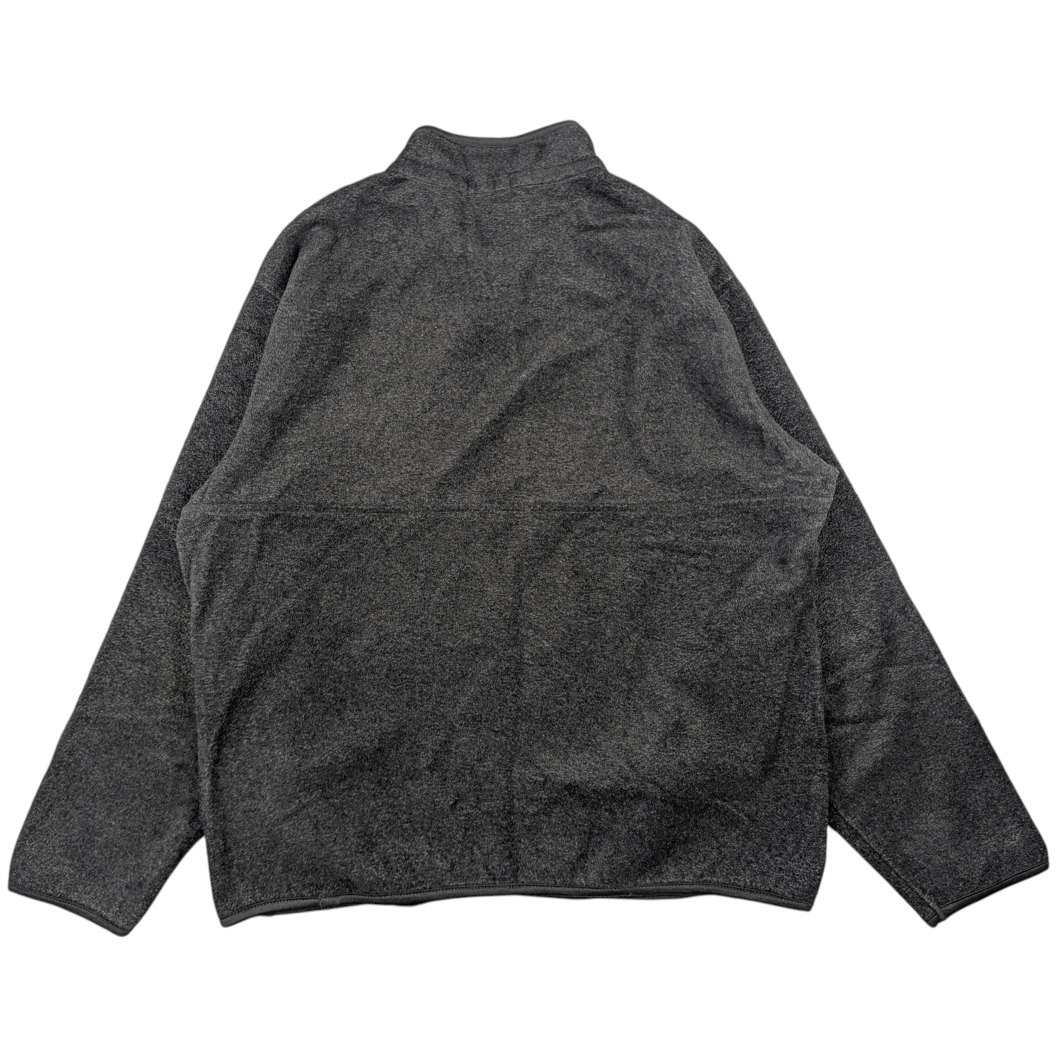 Uniqlo Vintage 90's UNIQLO Grey Fleece Sweatshirts Sherpa Pullover Size US L / EU 52-54 / 3 - 9 Thumbnail