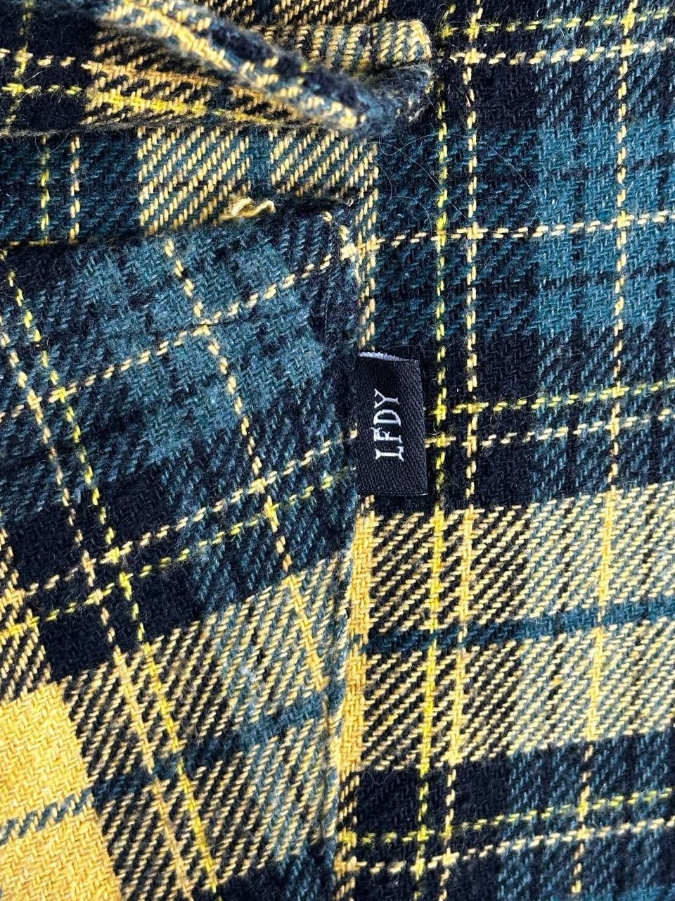 LFDY LFDY Cotton Plaid Streetwear Overshirt Jacket Size US M / EU 48-50 / 2 - 10 Thumbnail