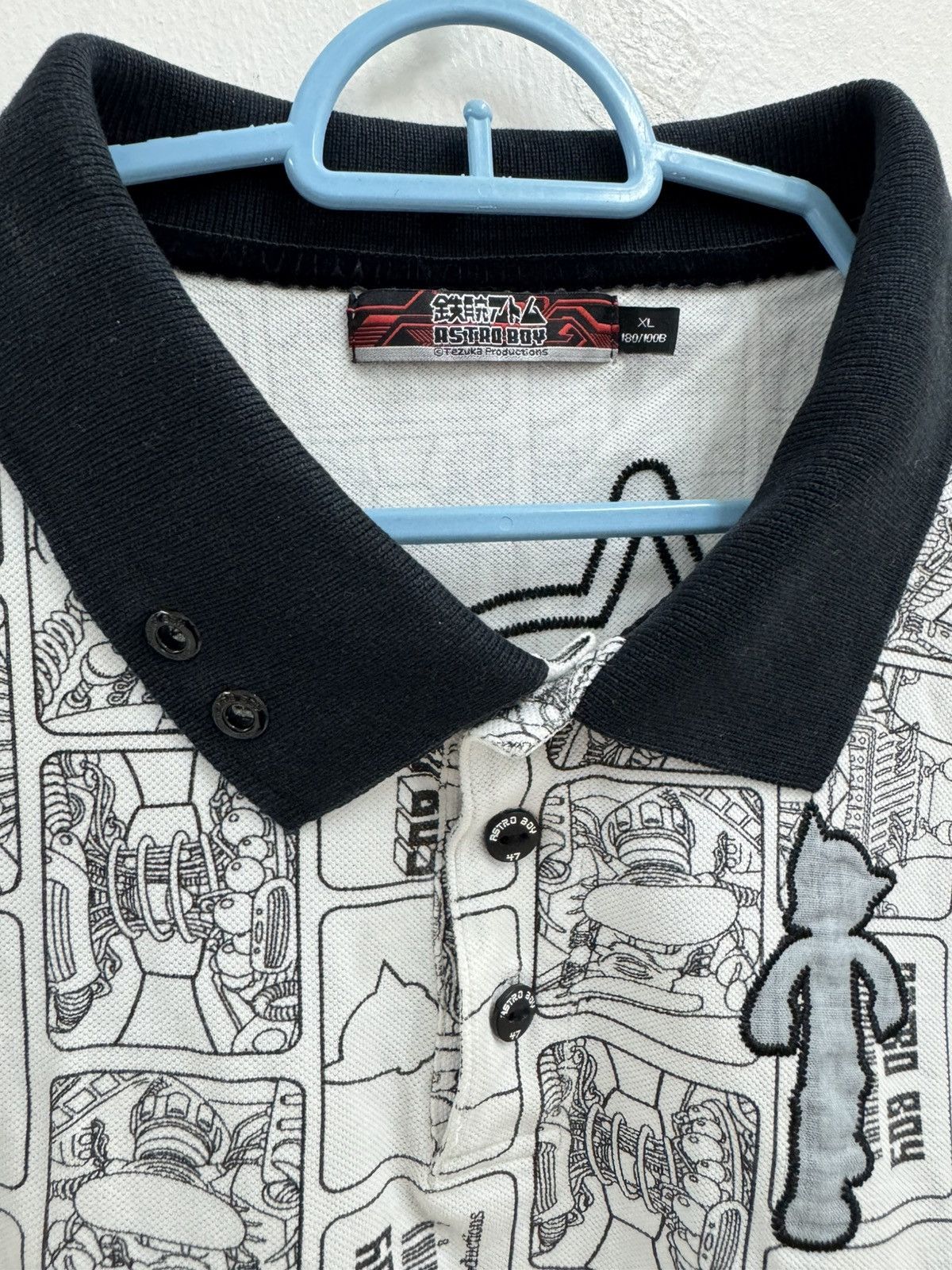 Cartoon Network Astro Boy Fullprint Collared Tshirt Size US XL / EU 56 / 4 - 2 Thumbnail