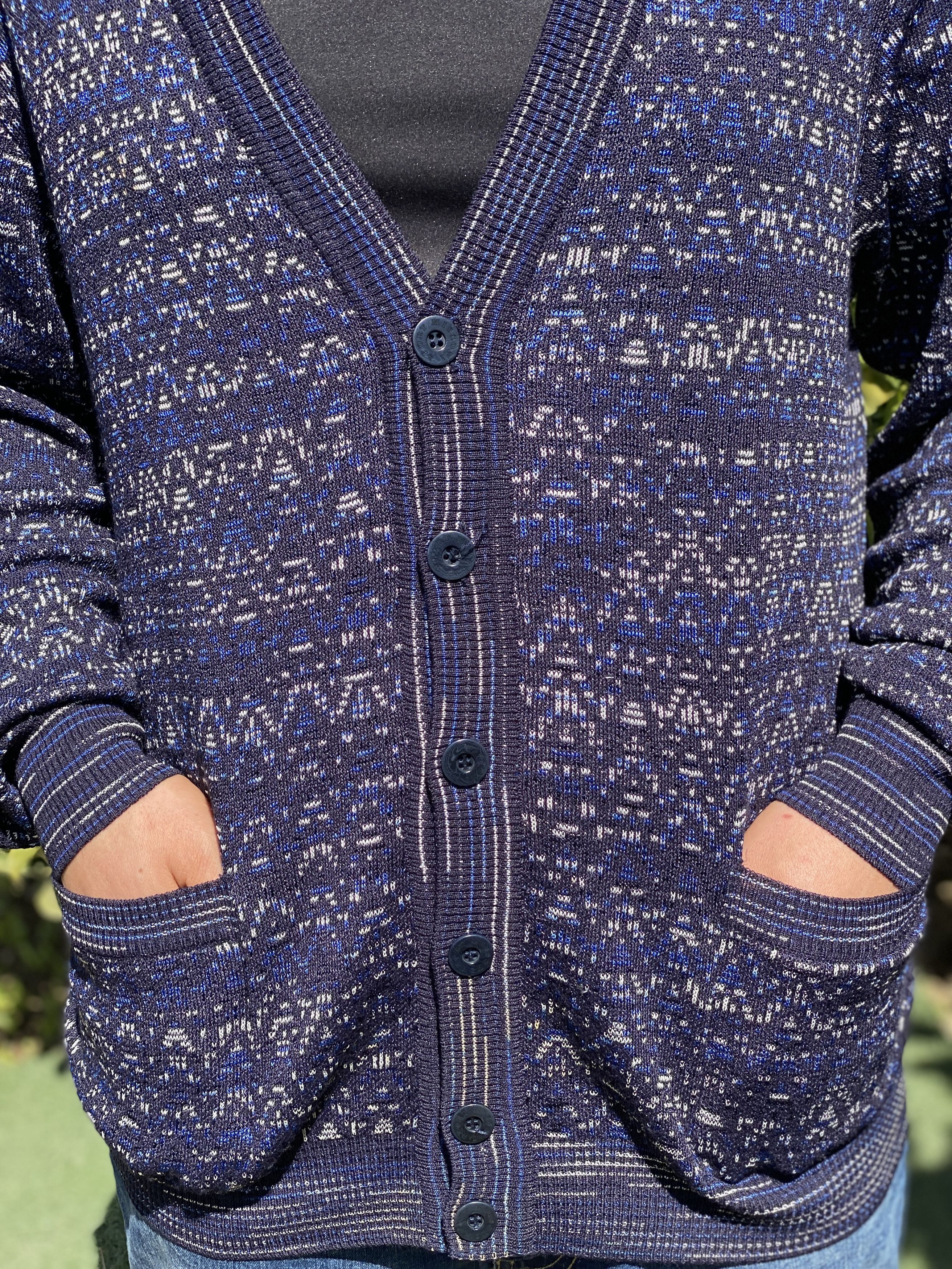 Missoni Sport Missoni Cardigan 3D Pullover Retro Size 52 L Jeresy Size US L / EU 52-54 / 3 - 11 Thumbnail