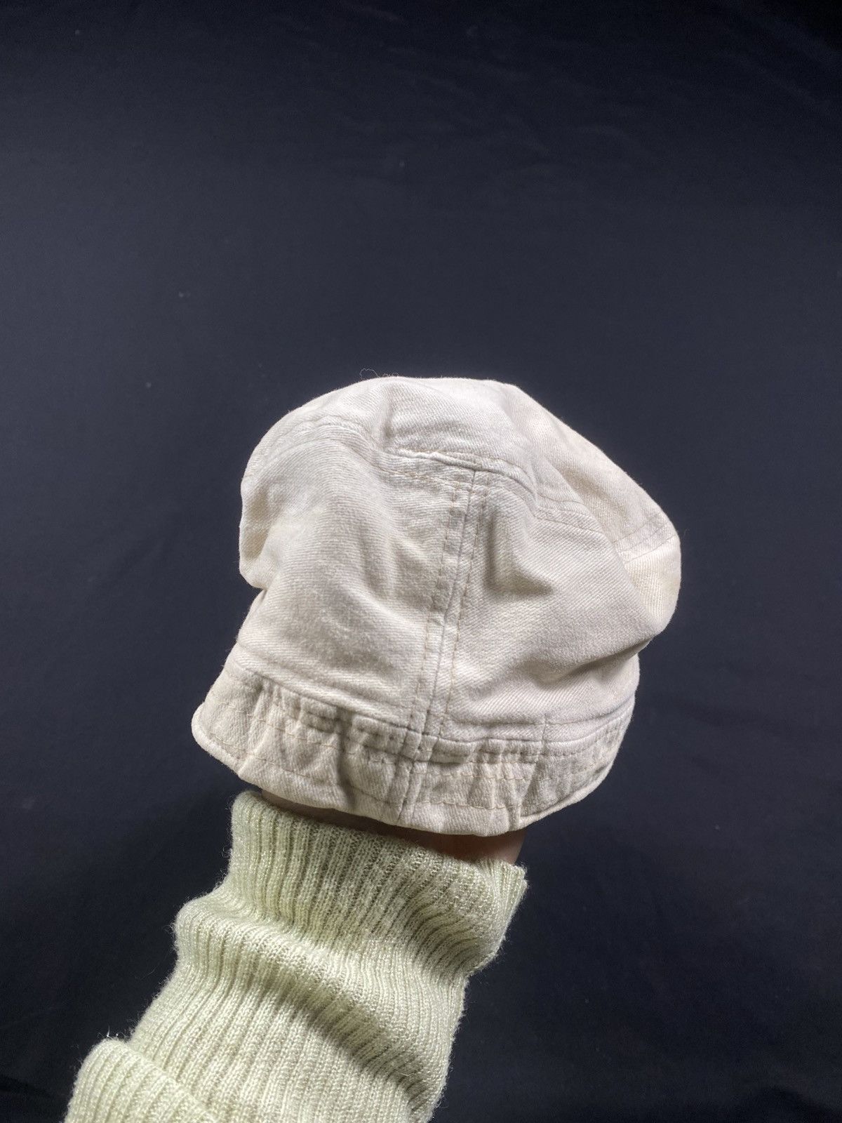 14th Addiction × Japanese Brand × KMRii Gothic Studdet Crazy Cadet Hats Distressed Size ONE SIZE - 3 Thumbnail