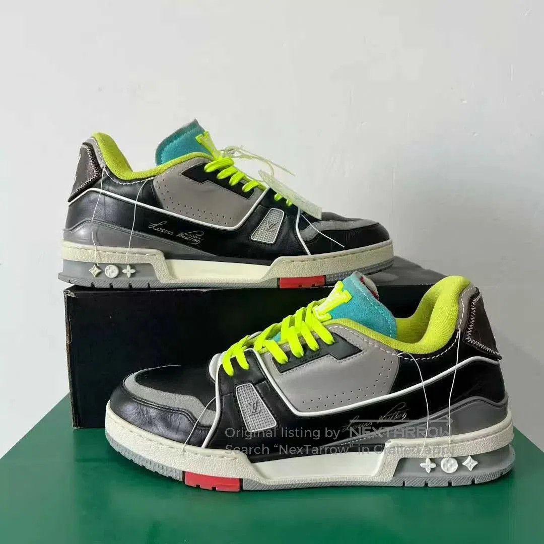 Louis Vuitton Multi Color Low Top Sneakers Size 10.5. Size US 10.5 / EU 43-44 - 4 Thumbnail