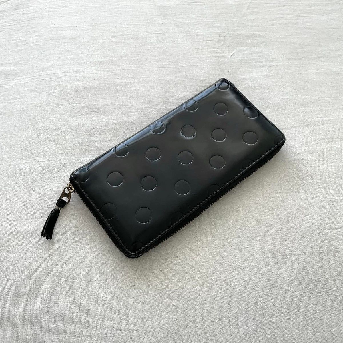 Comme des Garcons Comme des Garcons Full Length Zipper Leather Wallet Size ONE SIZE - 1 Thumbnail