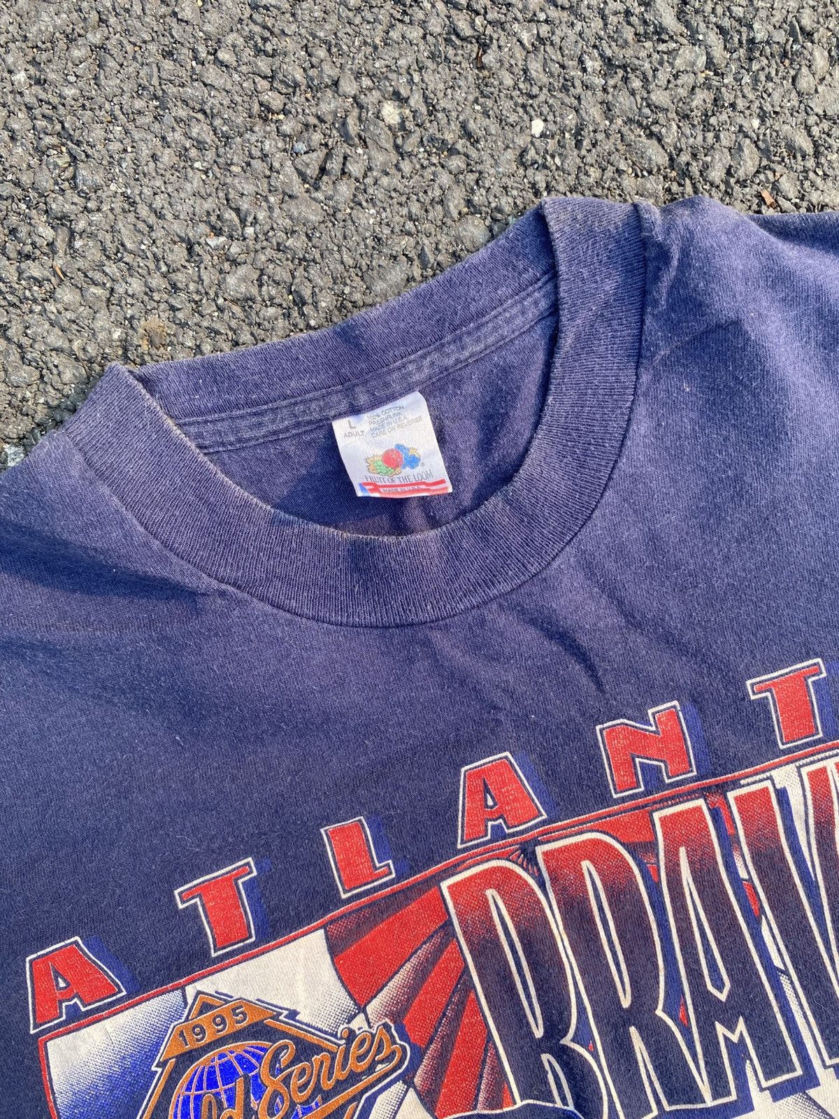 Fruit Of The Loom Atlanta Braves – vintage 1995 Size US L / EU 52-54 / 3 - 2 Thumbnail