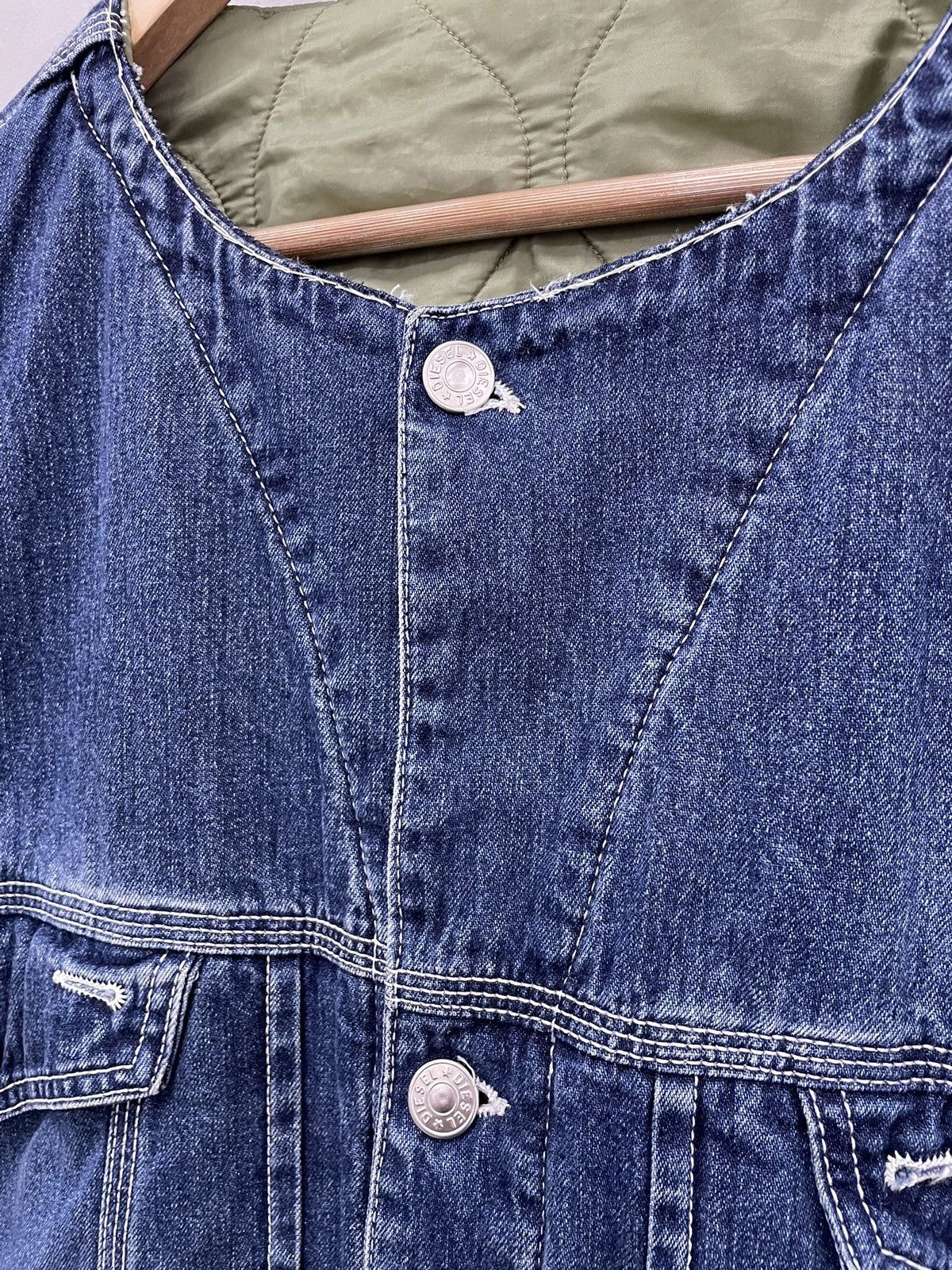 Diesel Diesel trucker denim jacket retro hype rare y2k Size US XXL / EU 58 / 5 - 6 Thumbnail