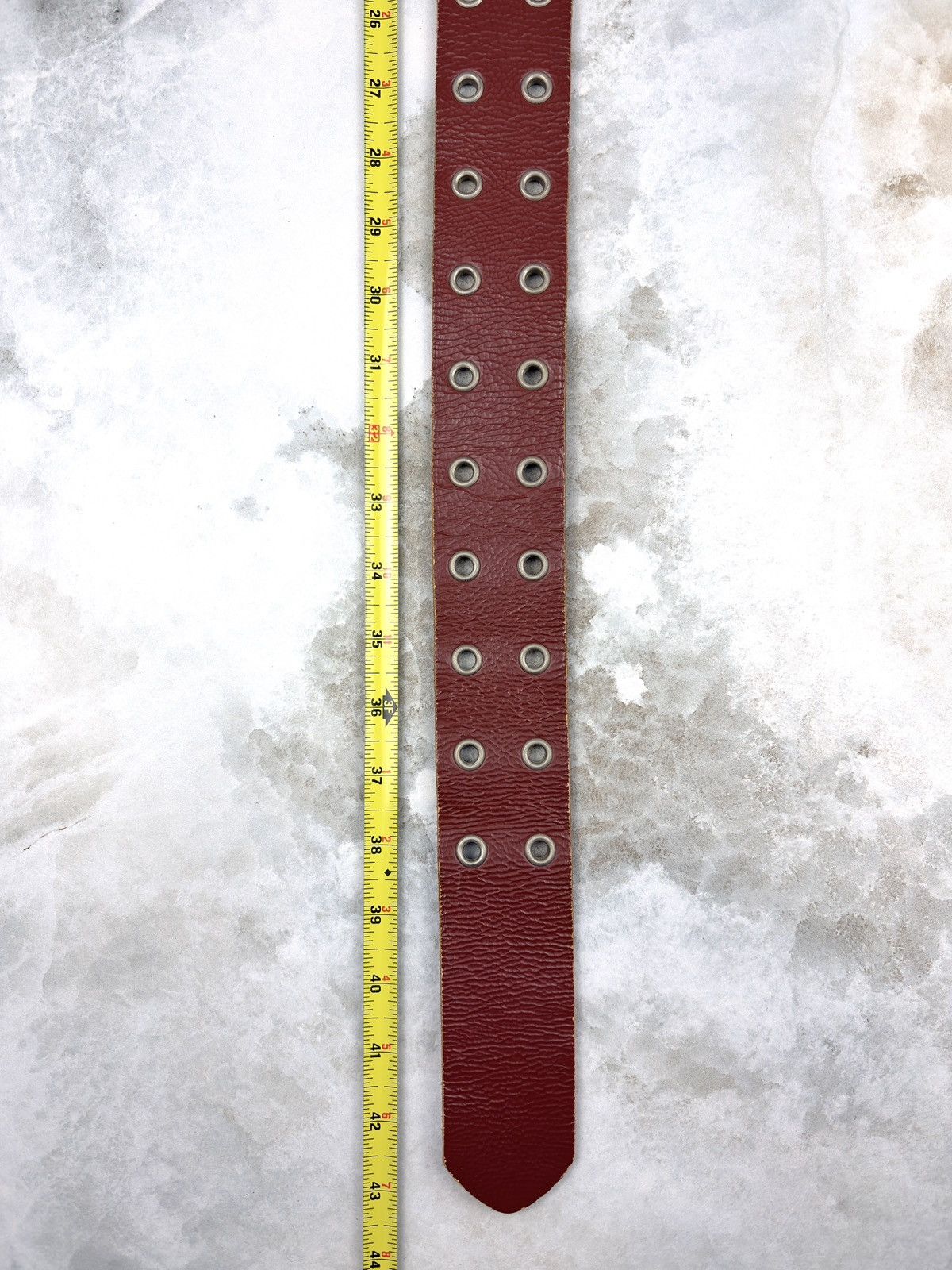Comme des Garcons Comme des Garcons Homme Plus Prong Buckle Leather Belt Size ONE SIZE - 6 Thumbnail