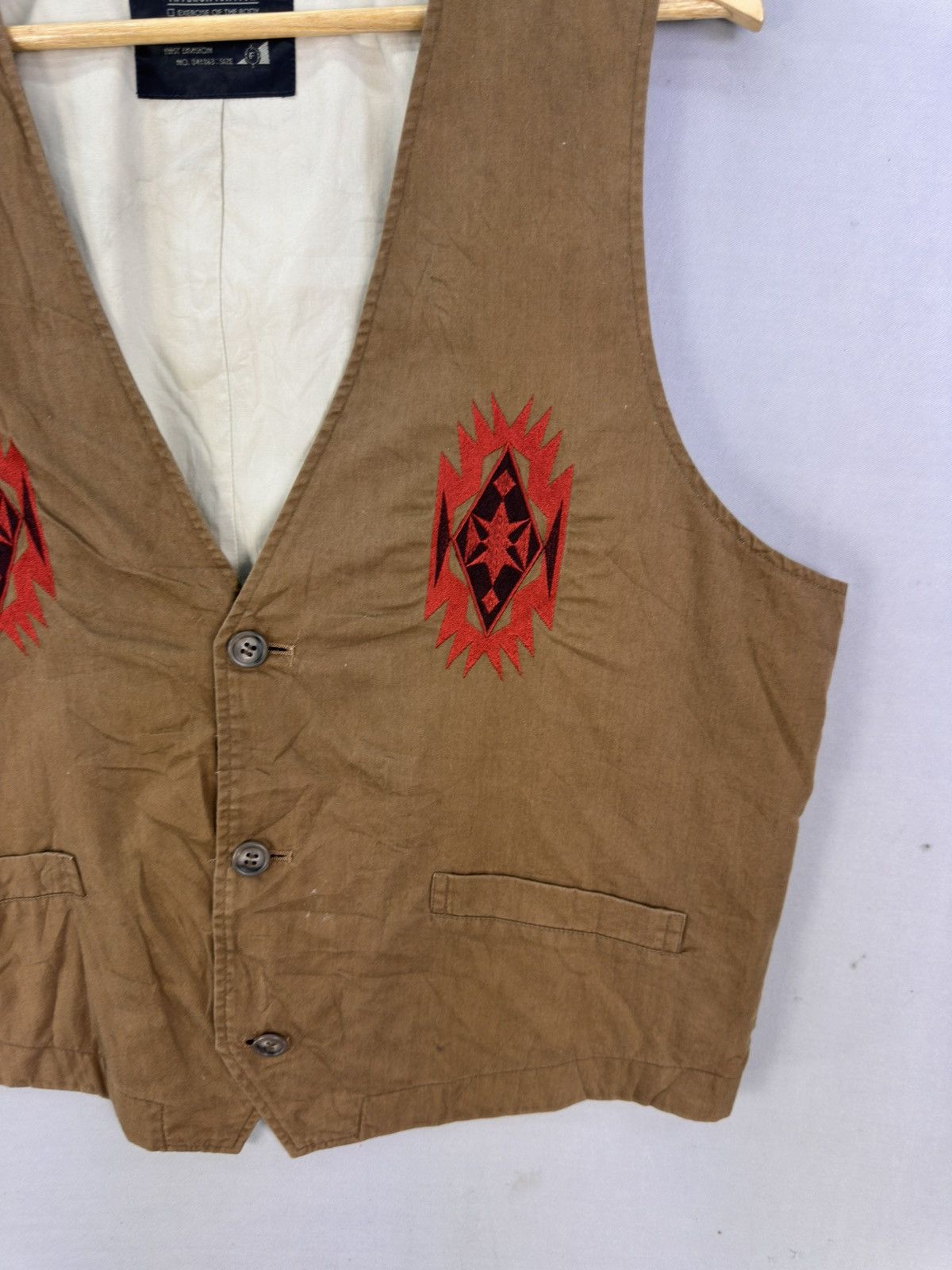 Japanese Brand Rave’s Shouter Navajo Native Vest Size US L / EU 52-54 / 3 - 3 Thumbnail