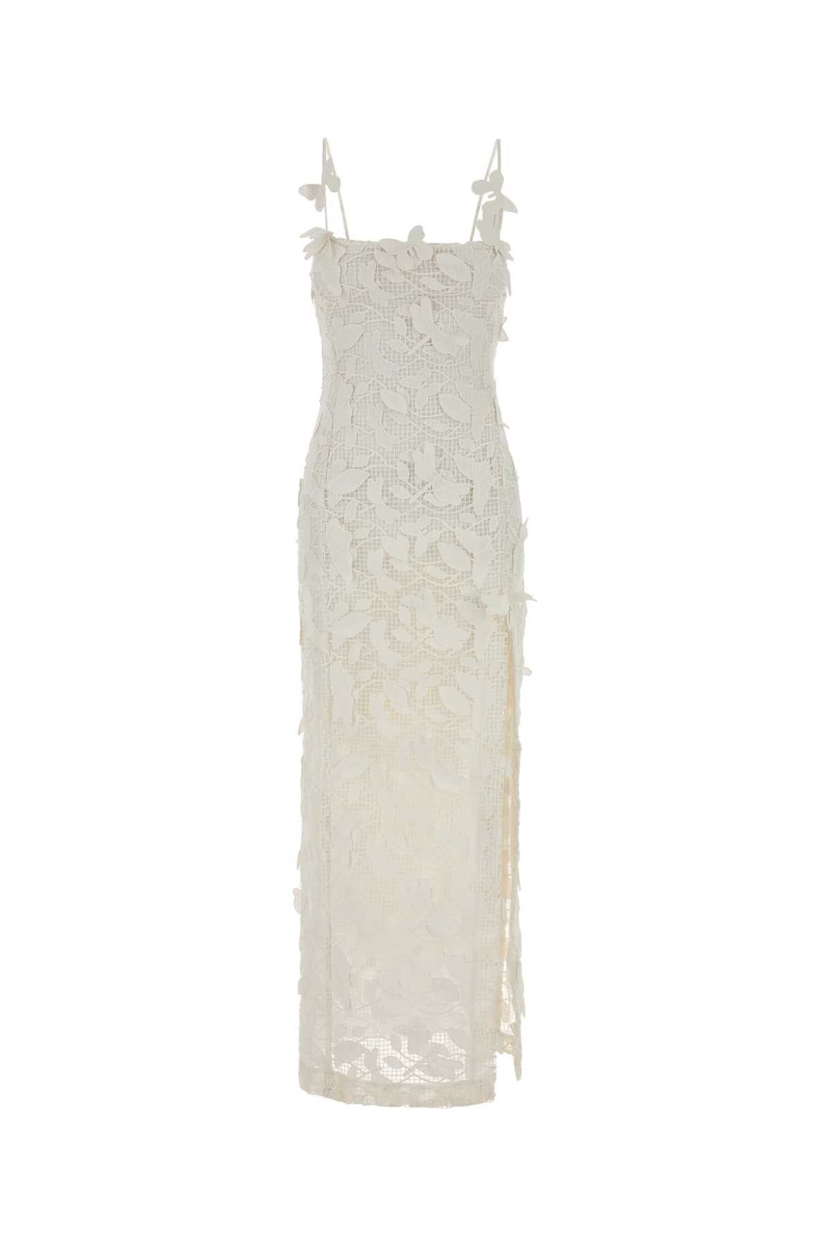 Blumarine White Lace Dress Size S / US 4 / IT 40 - 1 Thumbnail