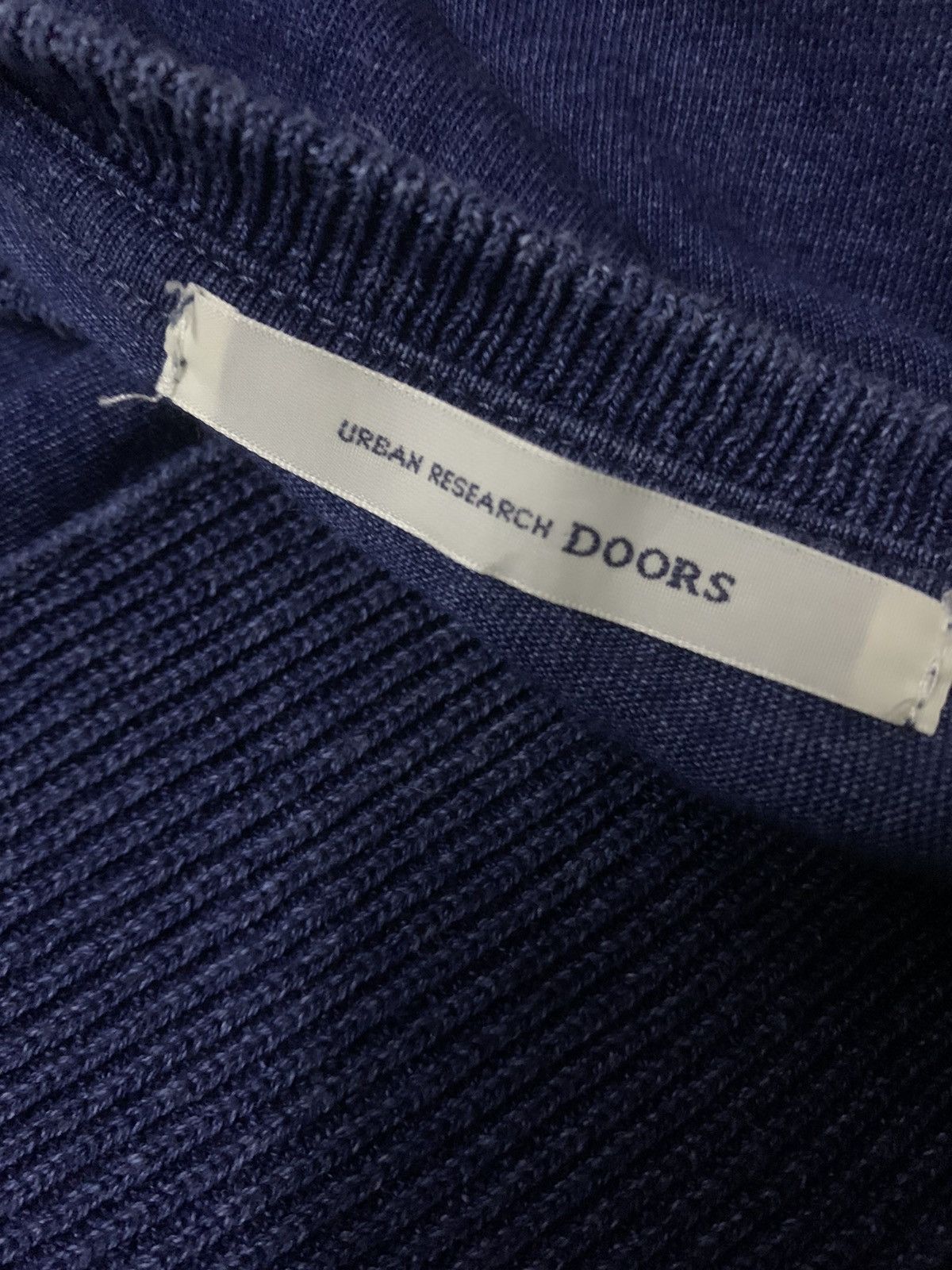 Indigo 💥Japanese Urban Research Indigo Blue Shirt Size US L / EU 52-54 / 3 - 5 Thumbnail