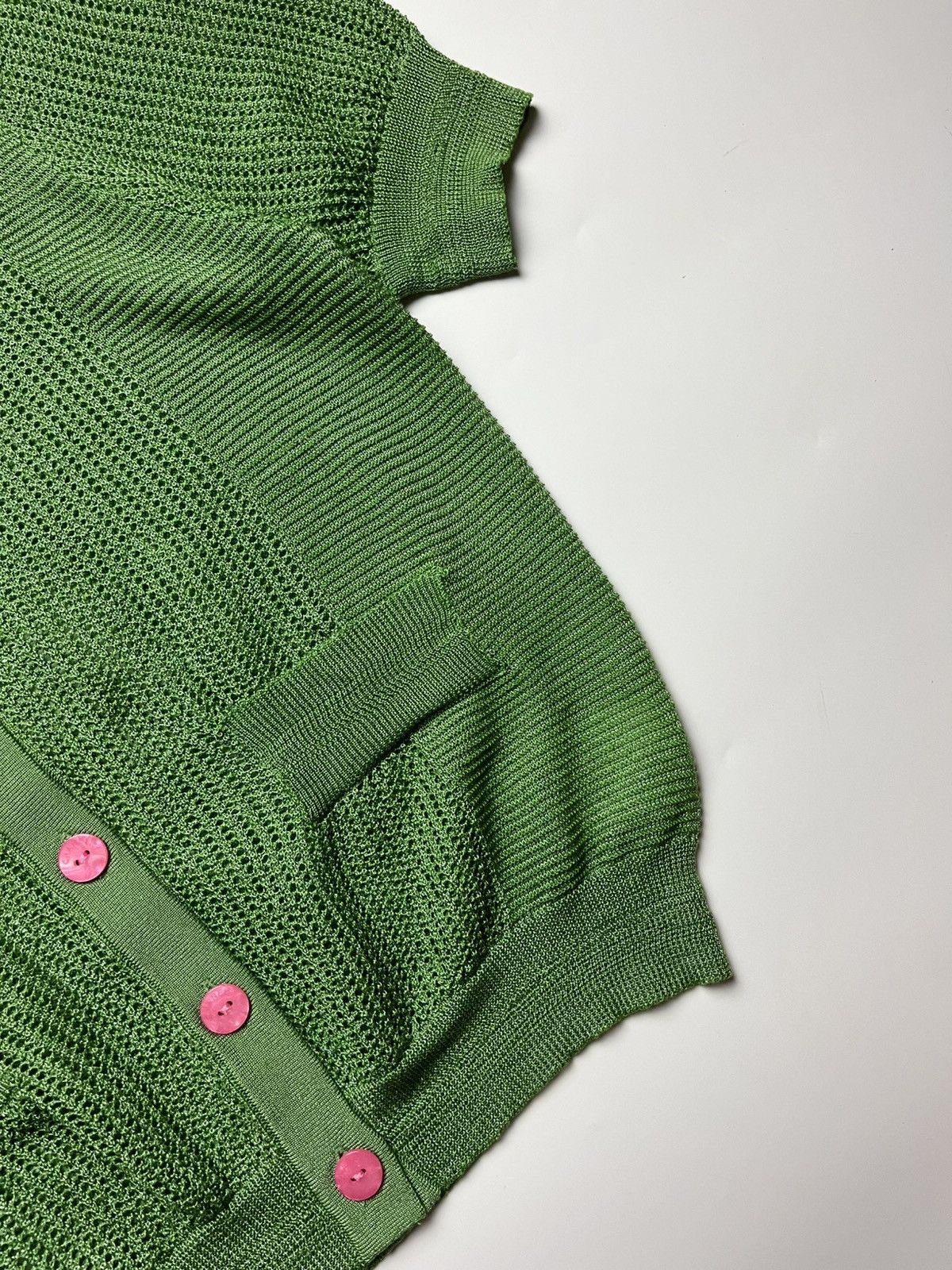 Chanel Chanel - Karl Lagerfeld era Open Knit Mesh Cardigan Size XS / US 0-2 / IT 36-38 - 9 Thumbnail