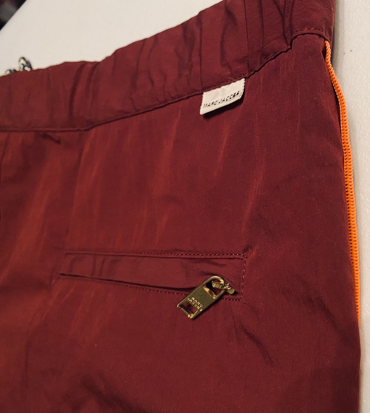 Marc Jacobs Marc Jacobs 🇮🇹 Dark Red Electric Logo Board Shorts 50 NEW Size US 34 / EU 50 - 10 Thumbnail