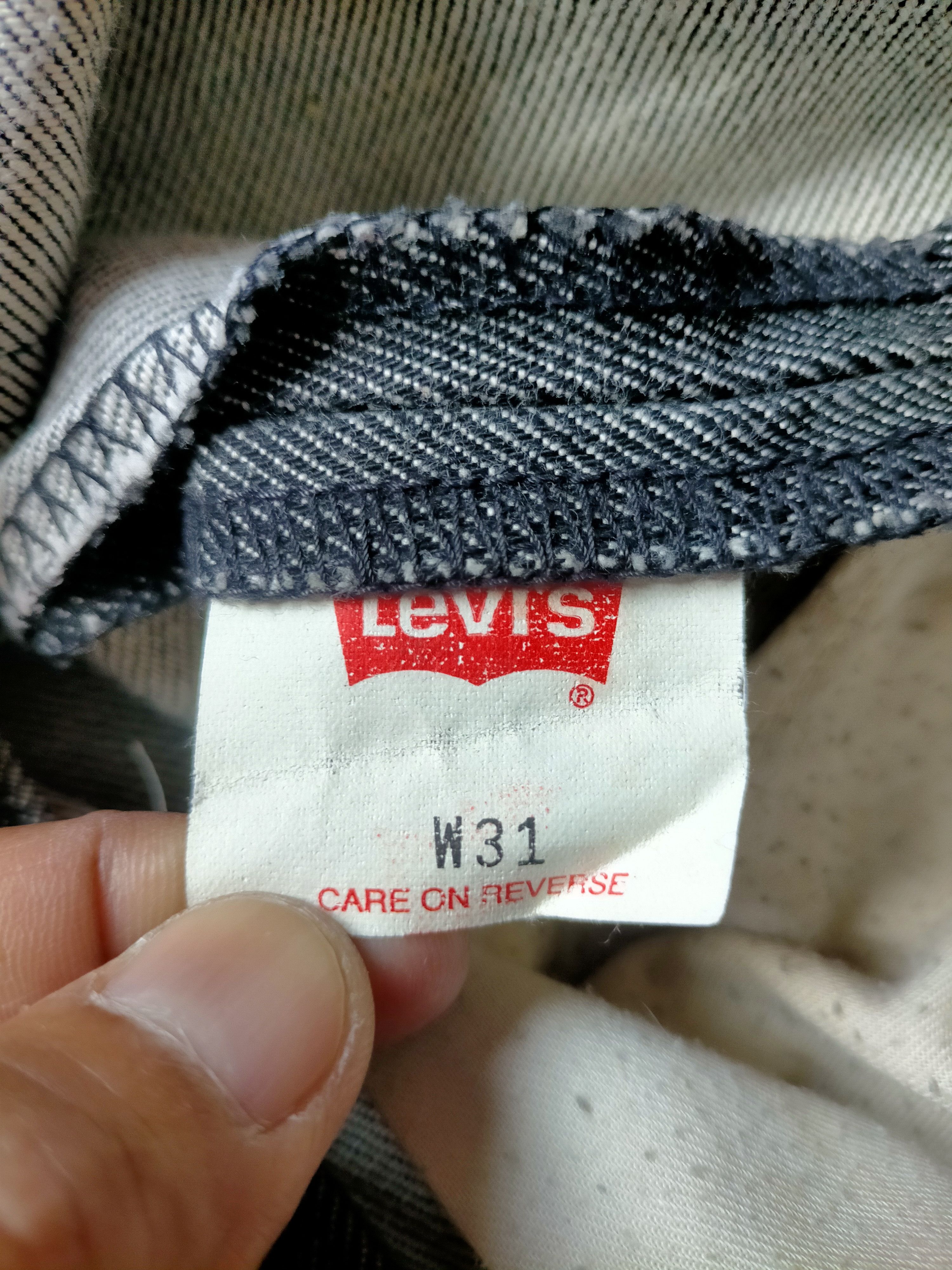 Levi's Levis Engineered Regular Black Rusty Denim pants Size US 31 - 15 Thumbnail