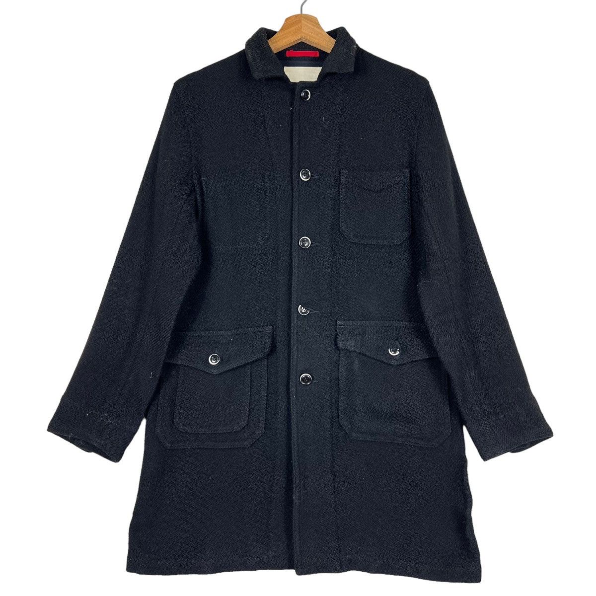 Harris Tweed 🔥 HARRIS TWEED WOOL COAT JACKET Size US S / EU 44-46 / 1 - 1 Thumbnail