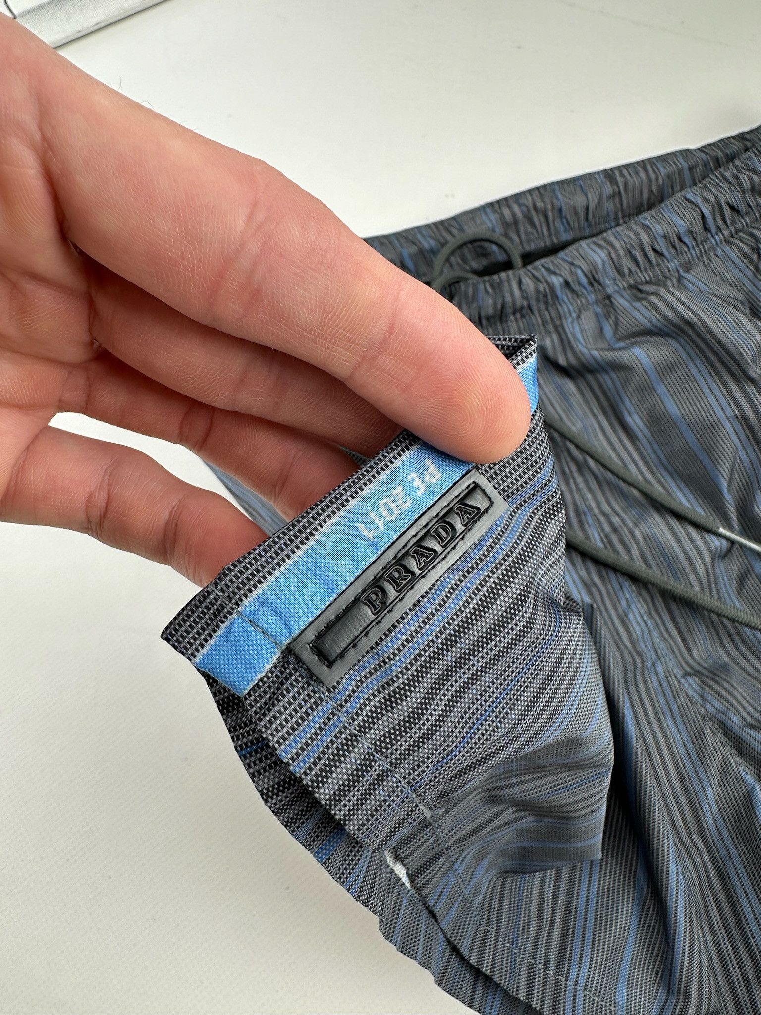 Prada PRADA Shorts Nylon Swim black Tab pants Size US 30 / EU 46 - 7 Thumbnail