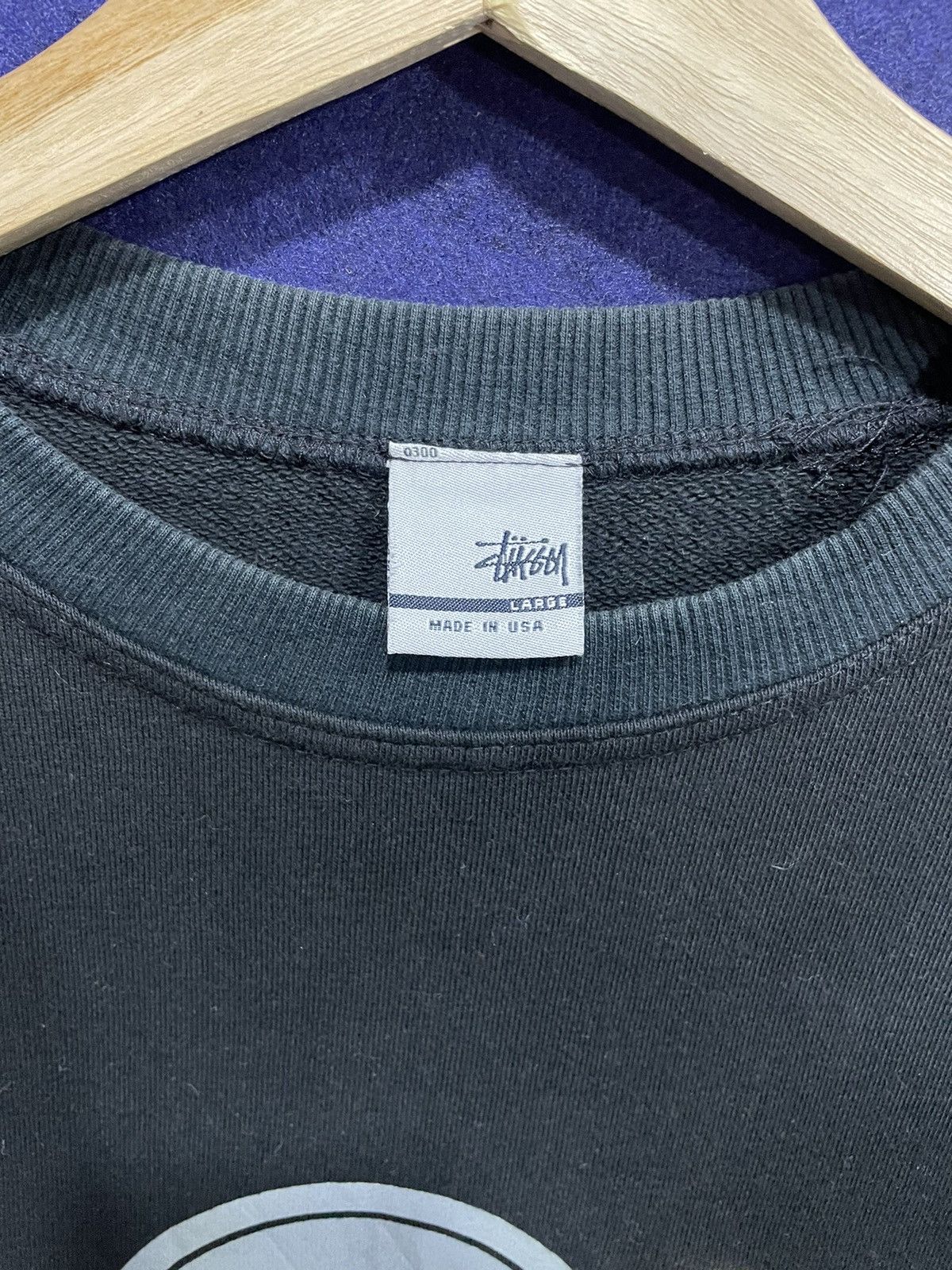 Stussy Vintage 90s Stussy Don't wall it a comeback Big Logo Size US L / EU 52-54 / 3 - 4 Thumbnail