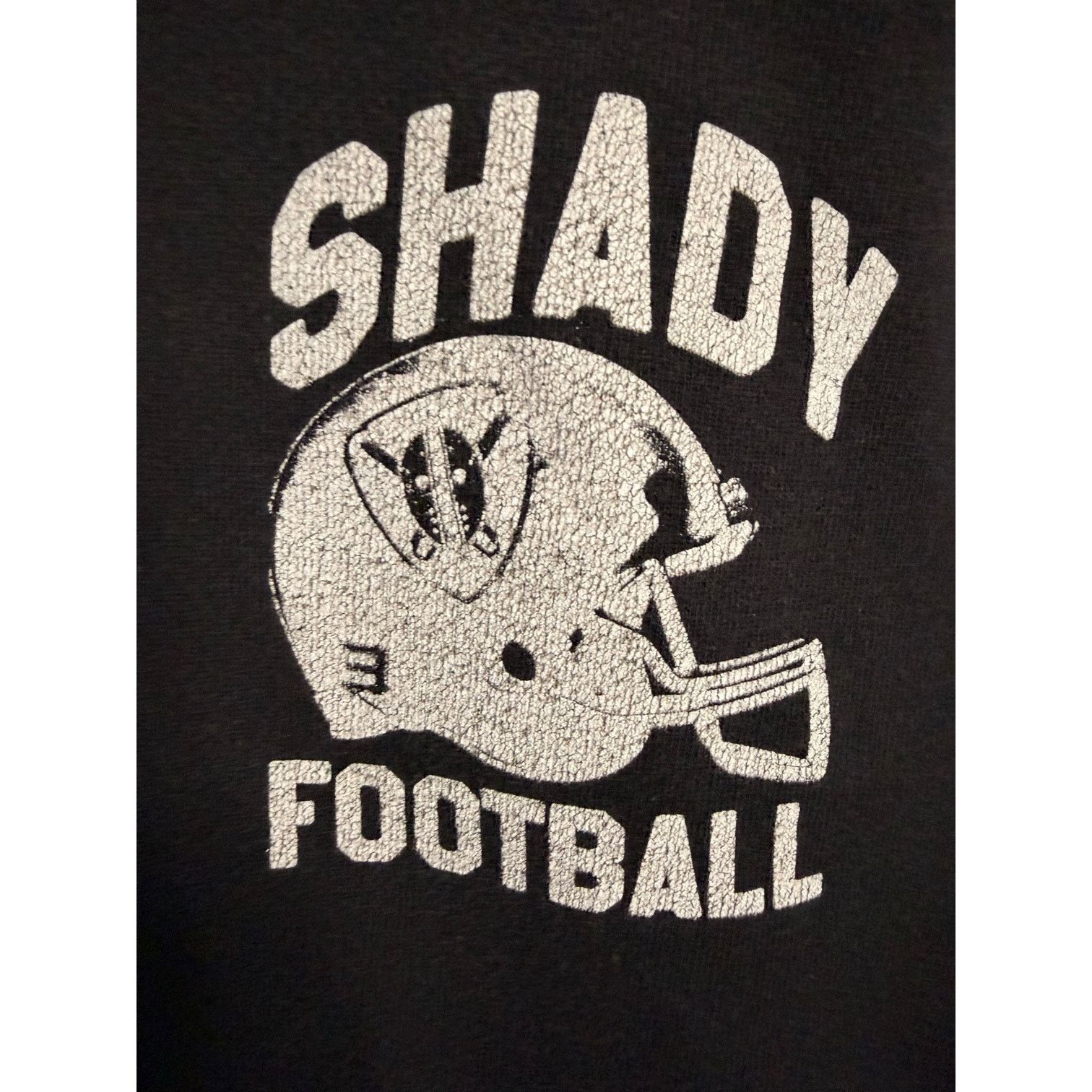 Eminem Shady Football Undefeated Black Hoodie Sweatshirt XL