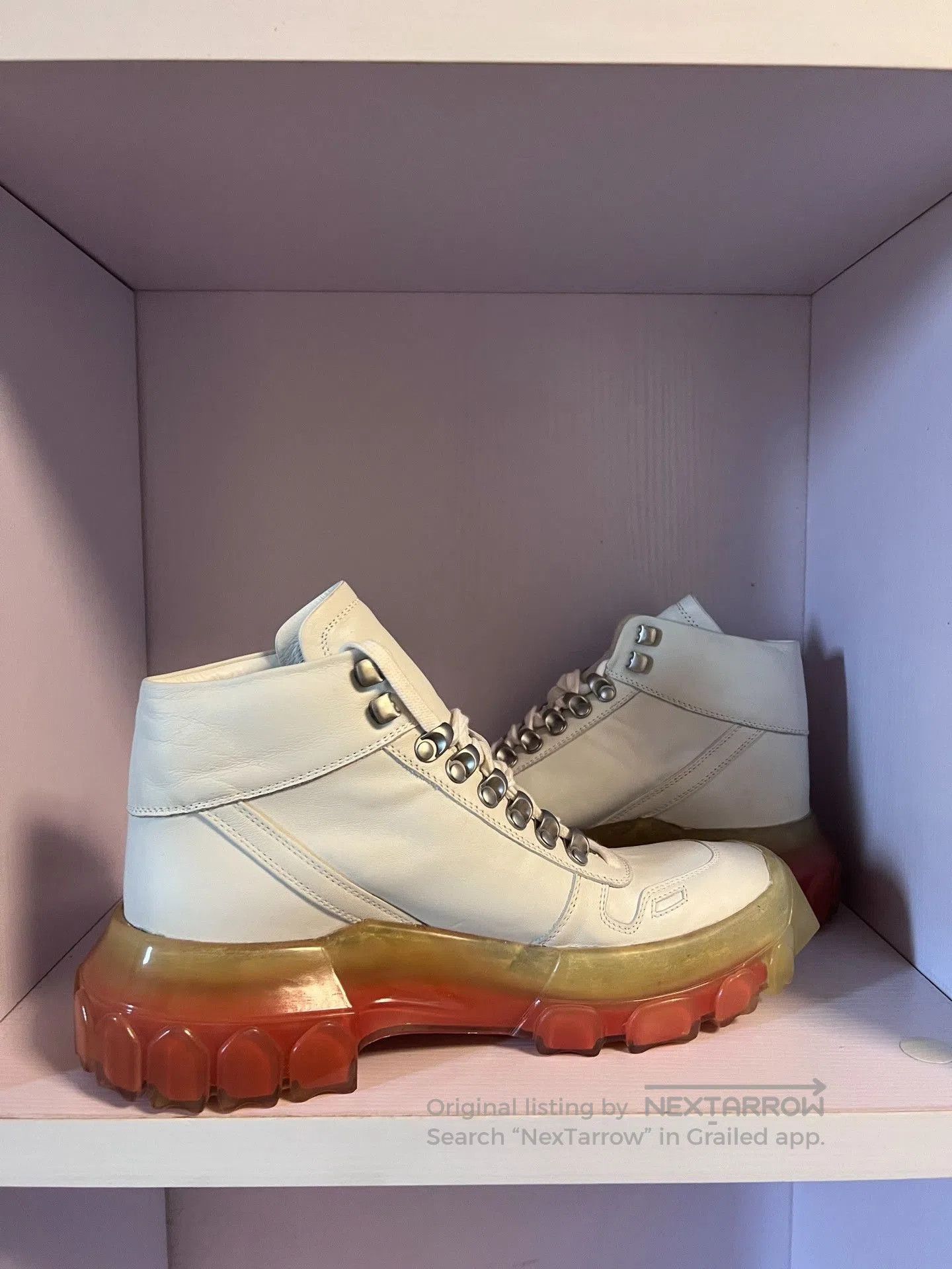 Rick Owens Rick Owens Mainline Leather Rainbow Boots. Size US 8 / EU 41 - 3 Thumbnail