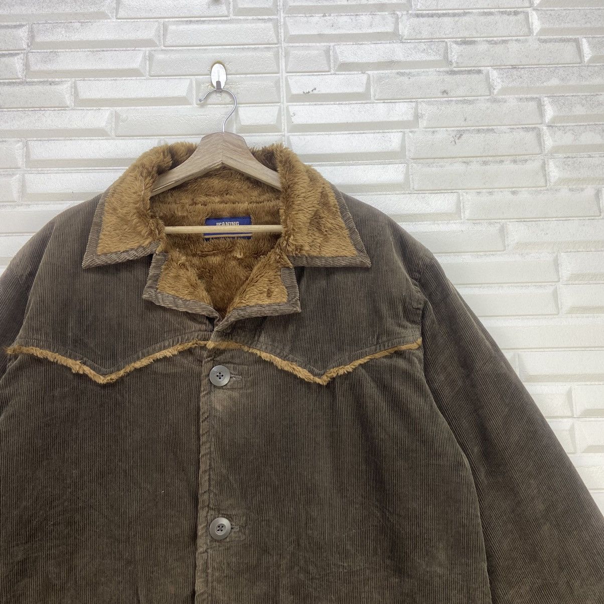 Japanese Brand Jeaning Garage Corduroy Sherpa Heavy Coat Size US XL / EU 56 / 4 - 7 Thumbnail