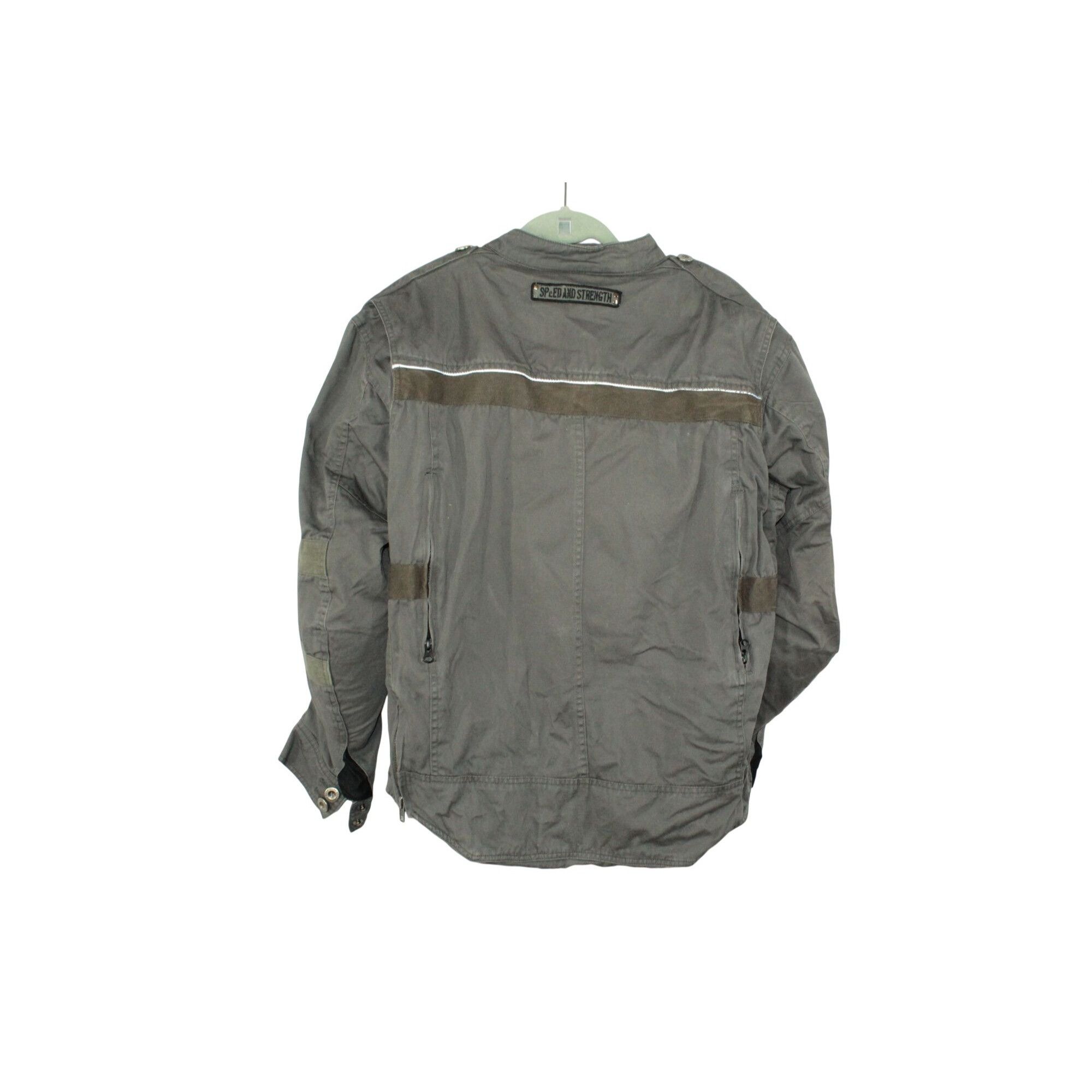 Other Speed & Strength Men Gray Utility Moto Jacket Size US M / EU 48-50 / 2 - 3 Thumbnail