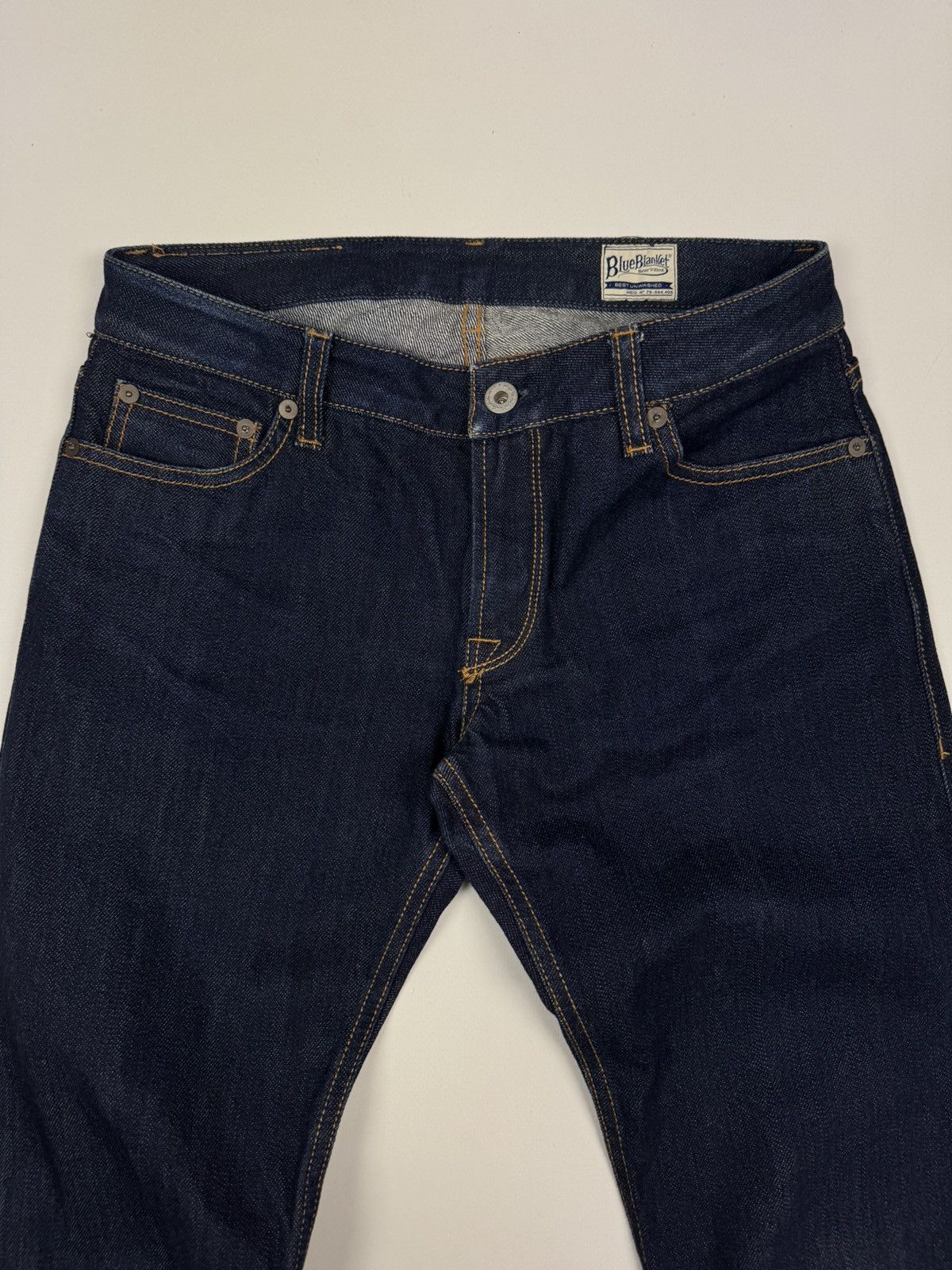 Blue Blanket Blue Blanket Selvage Denim Jeans Size 28 Size US 28 / EU 44 - 5 Thumbnail