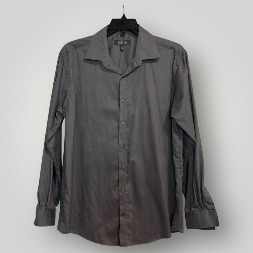 Kenneth Cole Kenneth Cole Reaction Men's Button Down Dress Shirt L Size US L / EU 52-54 / 3 - 1 Thumbnail