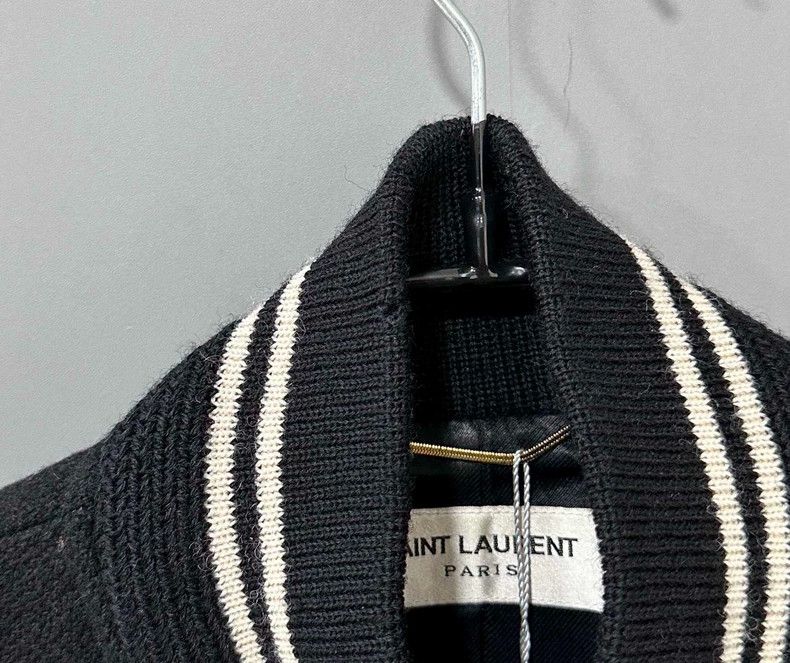 Saint Laurent Paris Saint Laurent Paris Classic black and white Teddy jacket 25 Size XS / US 0-2 / IT 36-38 - 5 Thumbnail