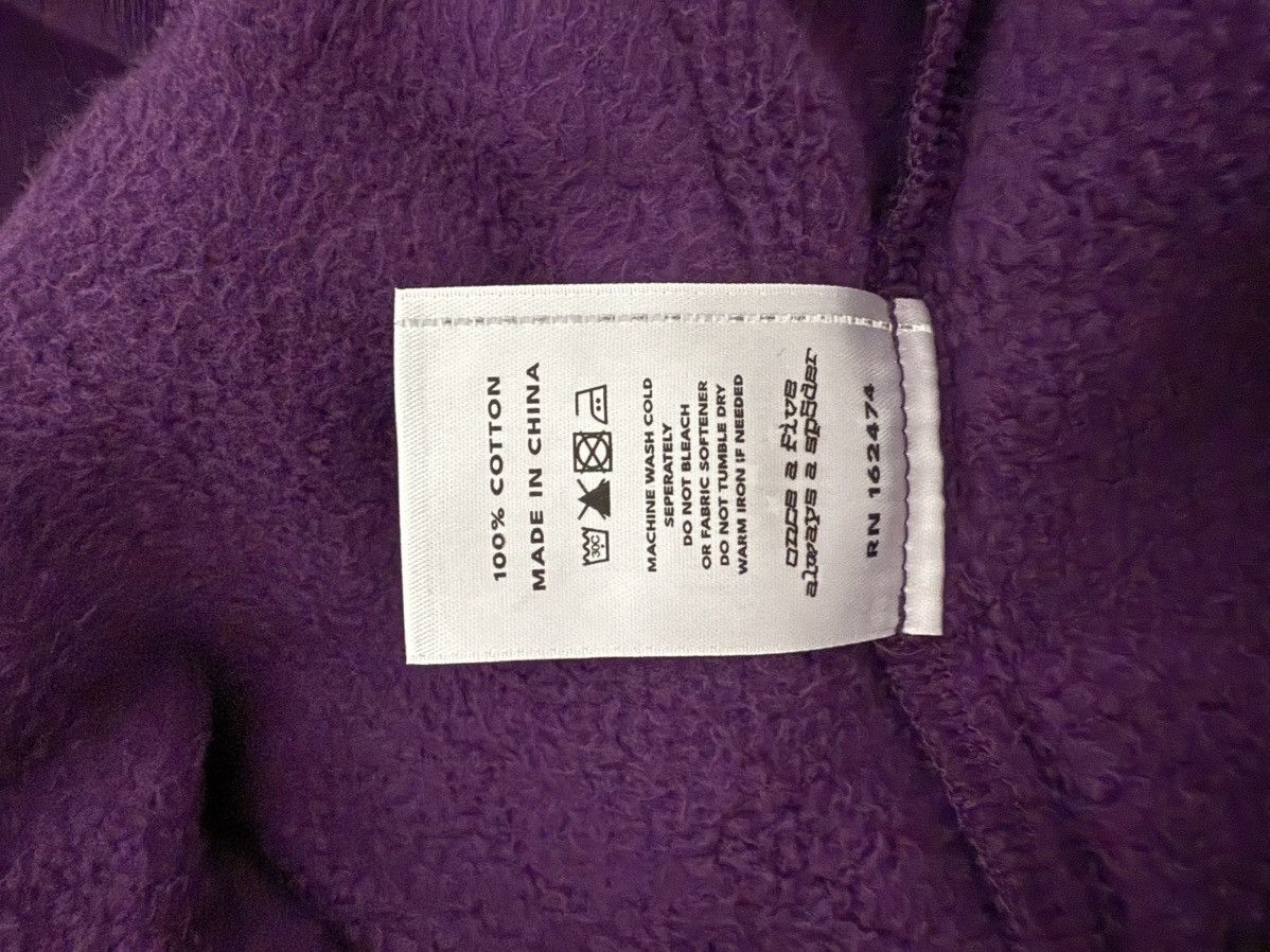 Sp5der Sp5der Purple Star OG Web V2 Hoodie XS Size US XS / EU 42 / 0 - 7 Thumbnail